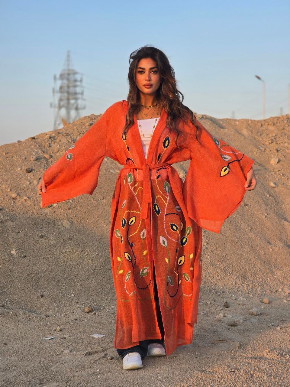 Autumn Elegance Kaftan