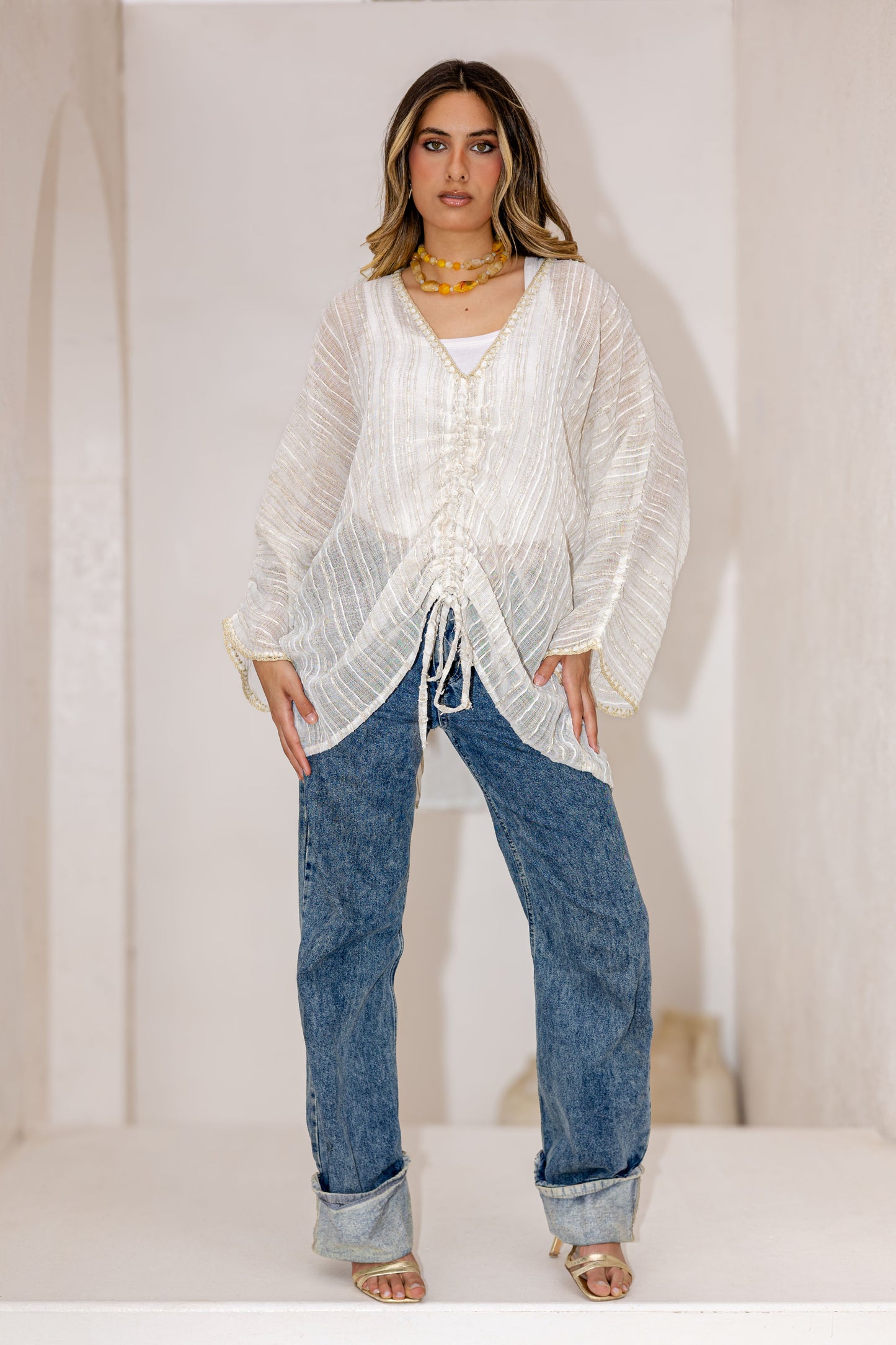 Drape Blouse