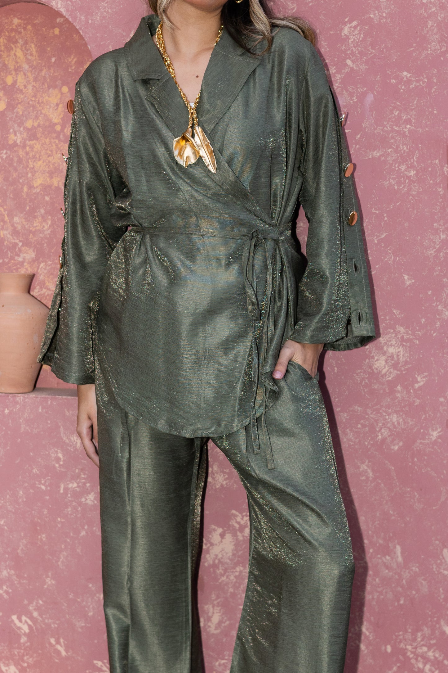 Metallic Moss Ensemble
