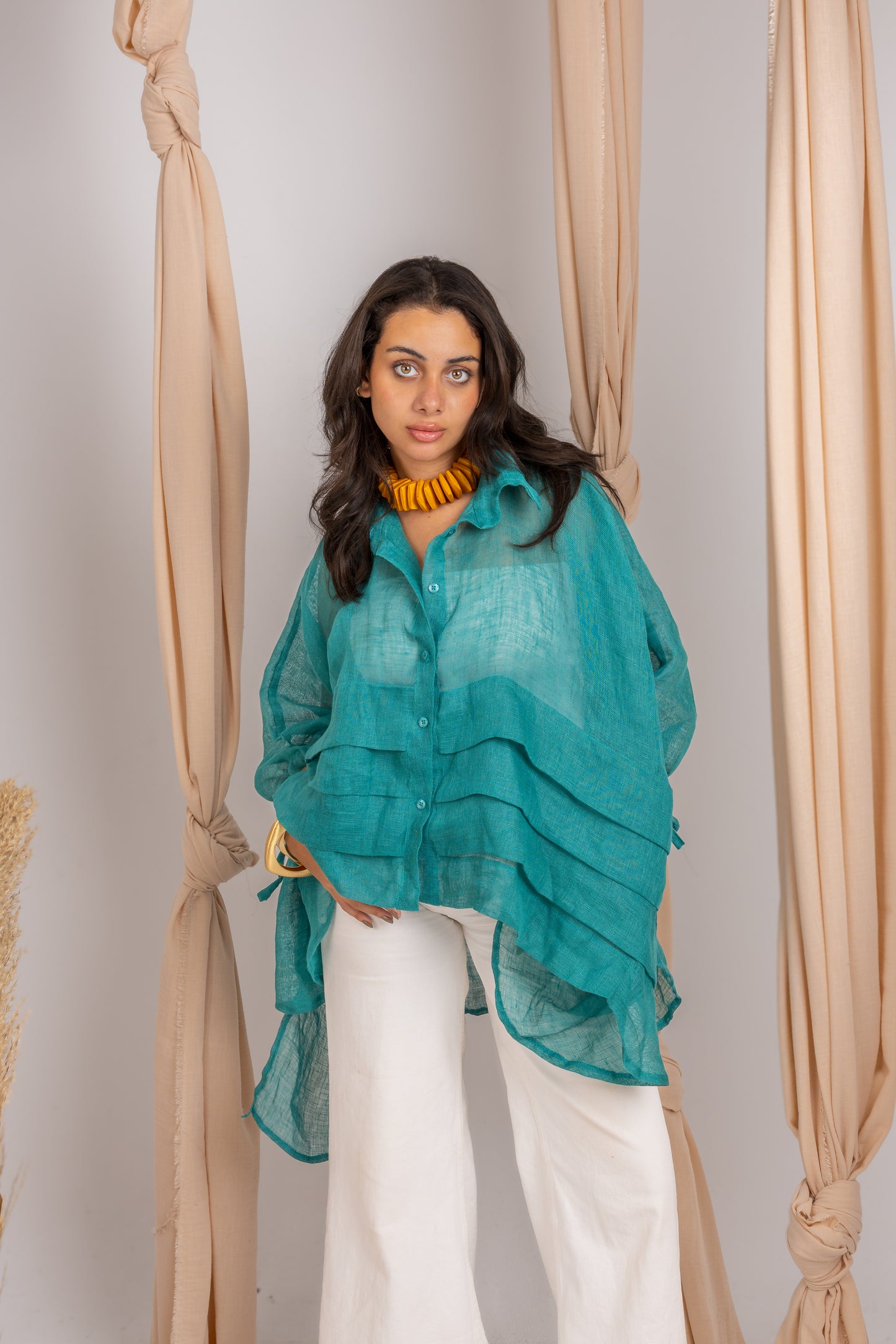 Layered Ruffle Blouse