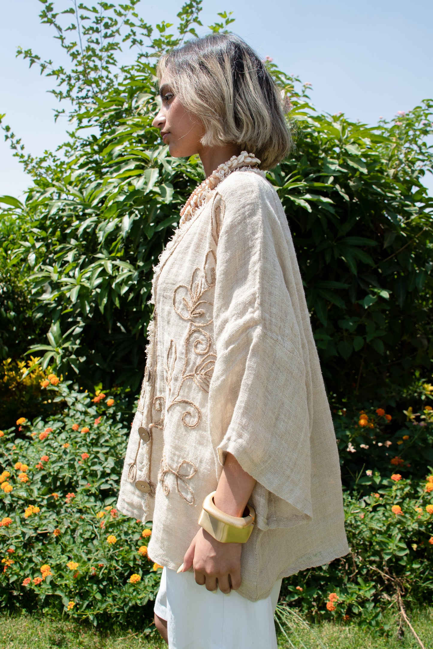 Sandstone Bloom Top