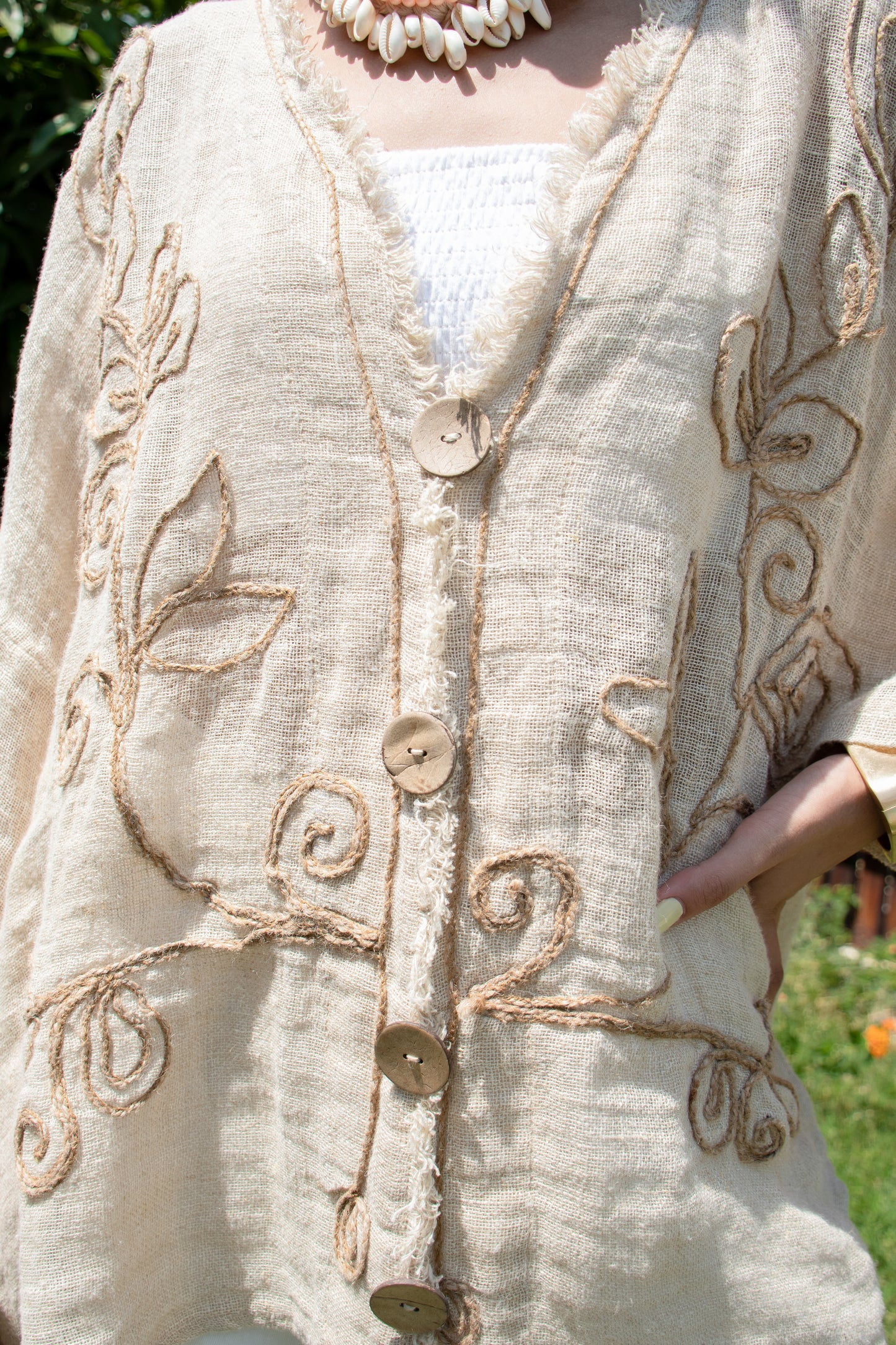 Sandstone Bloom Top
