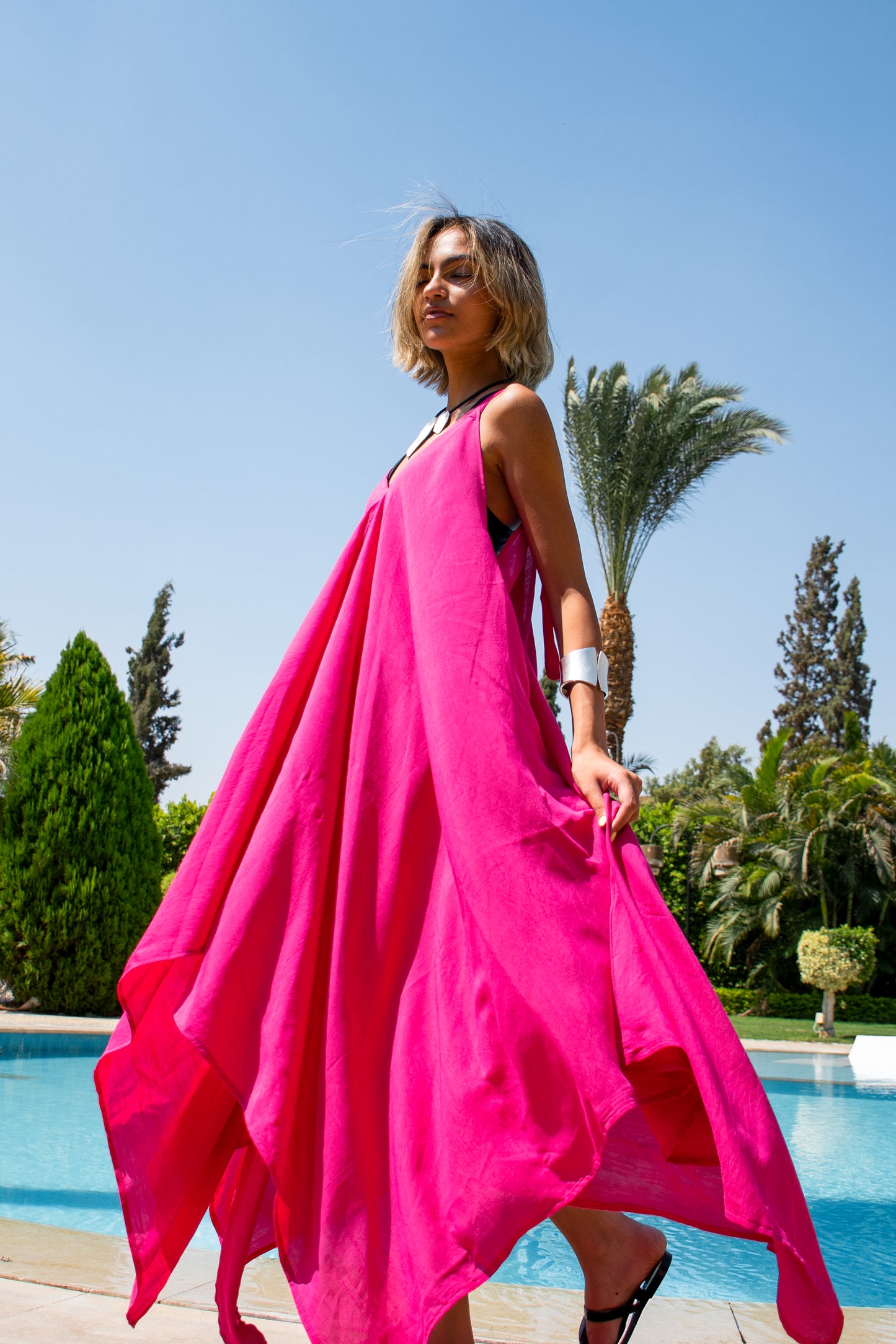 Fuchsia Breeze Dress