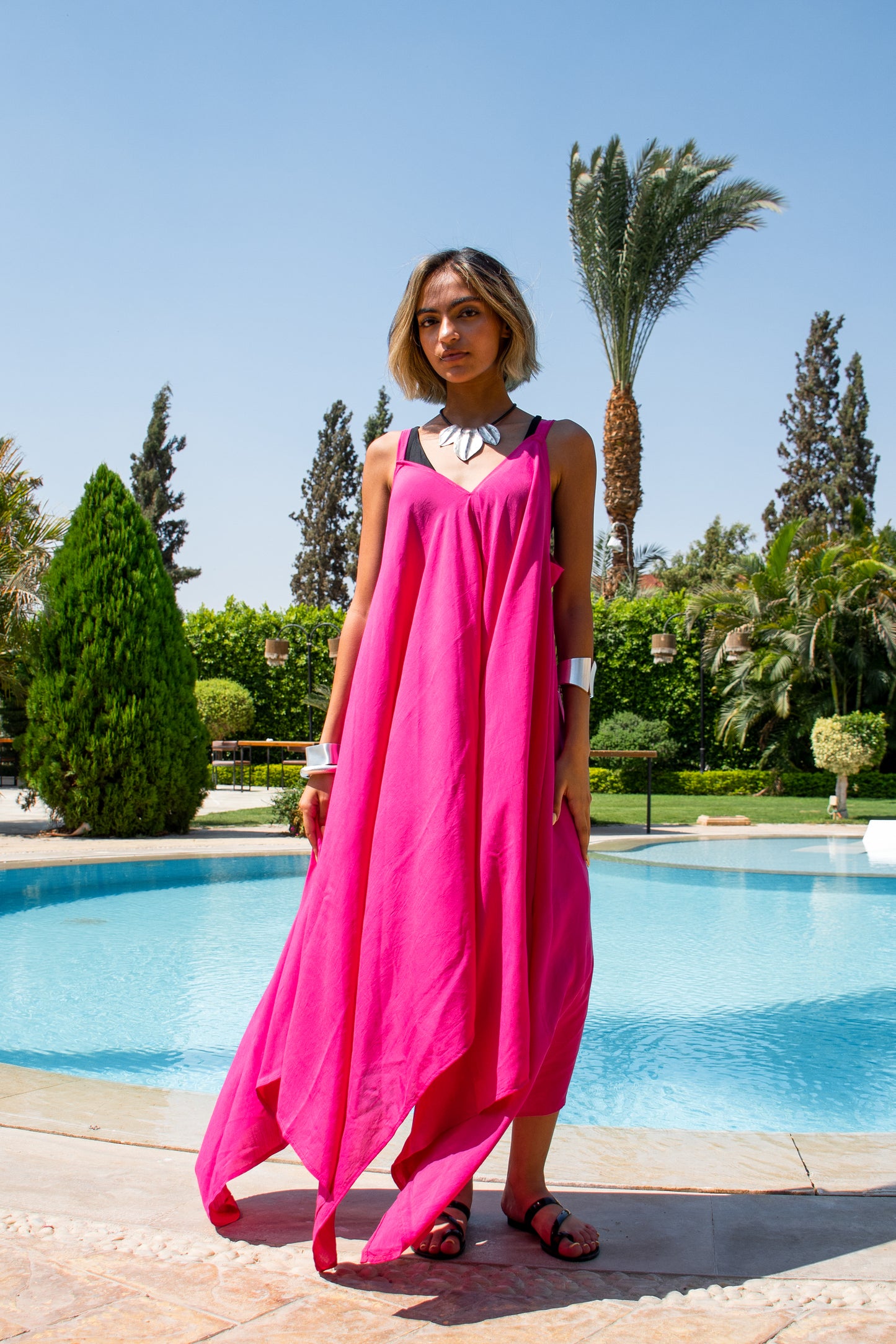 Fuchsia Breeze Dress