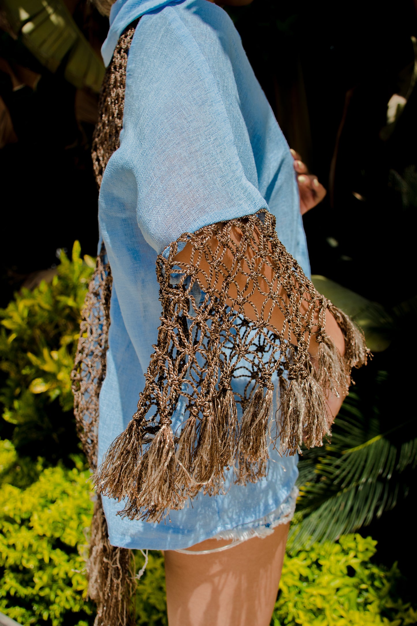 Shoreline Mesh Blouse