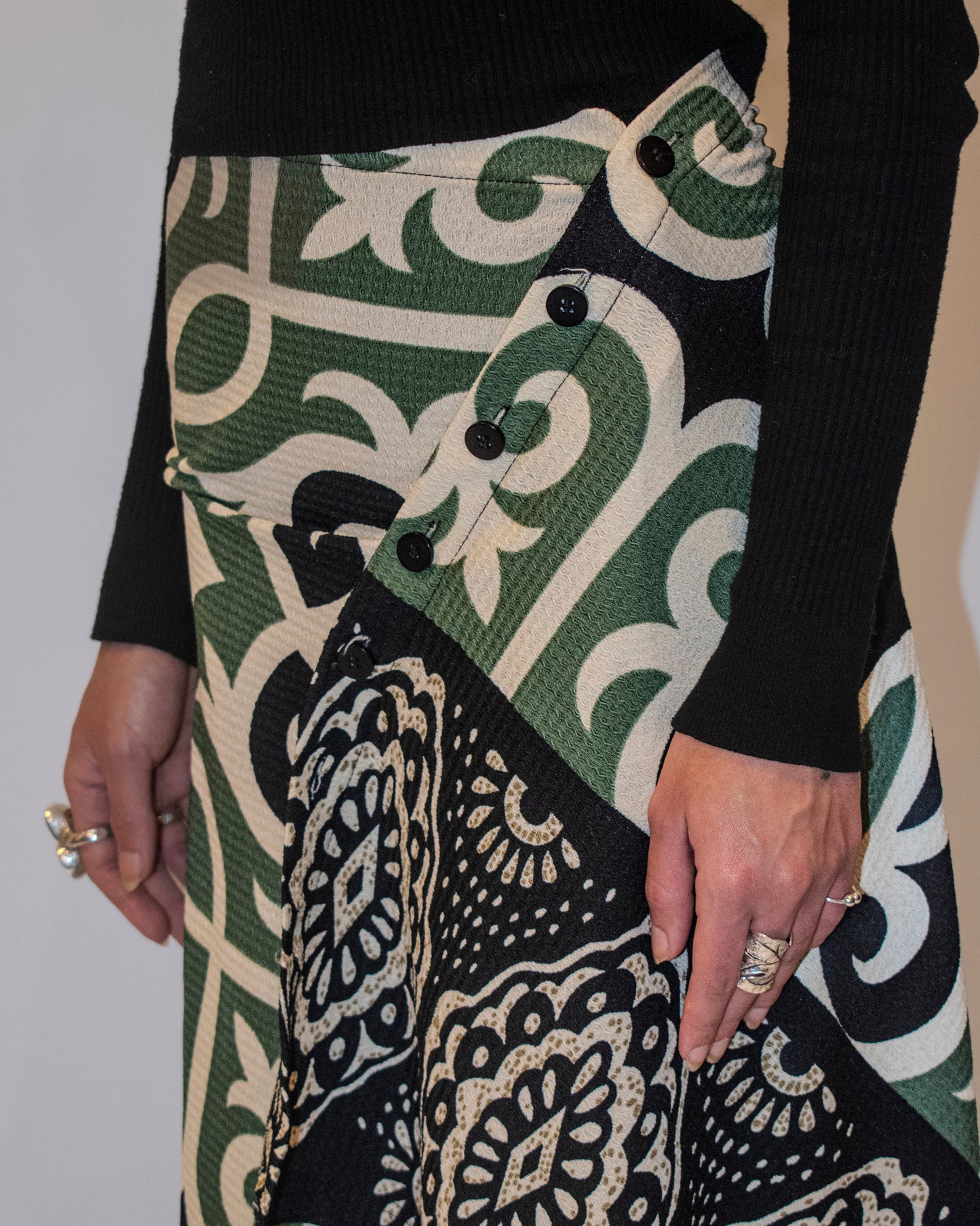 The Mosaic Flow Skirt