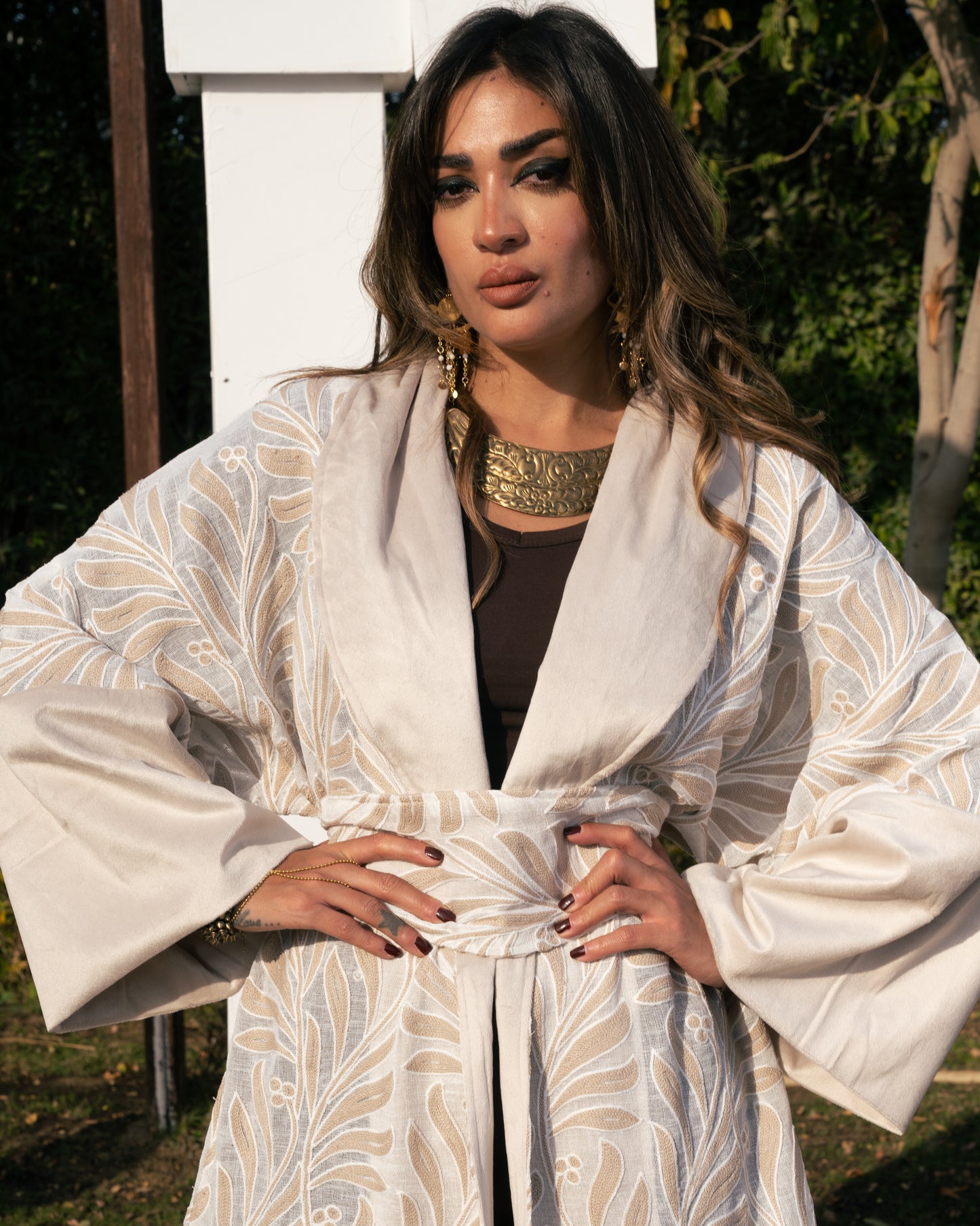 Desert Leaf Kaftan