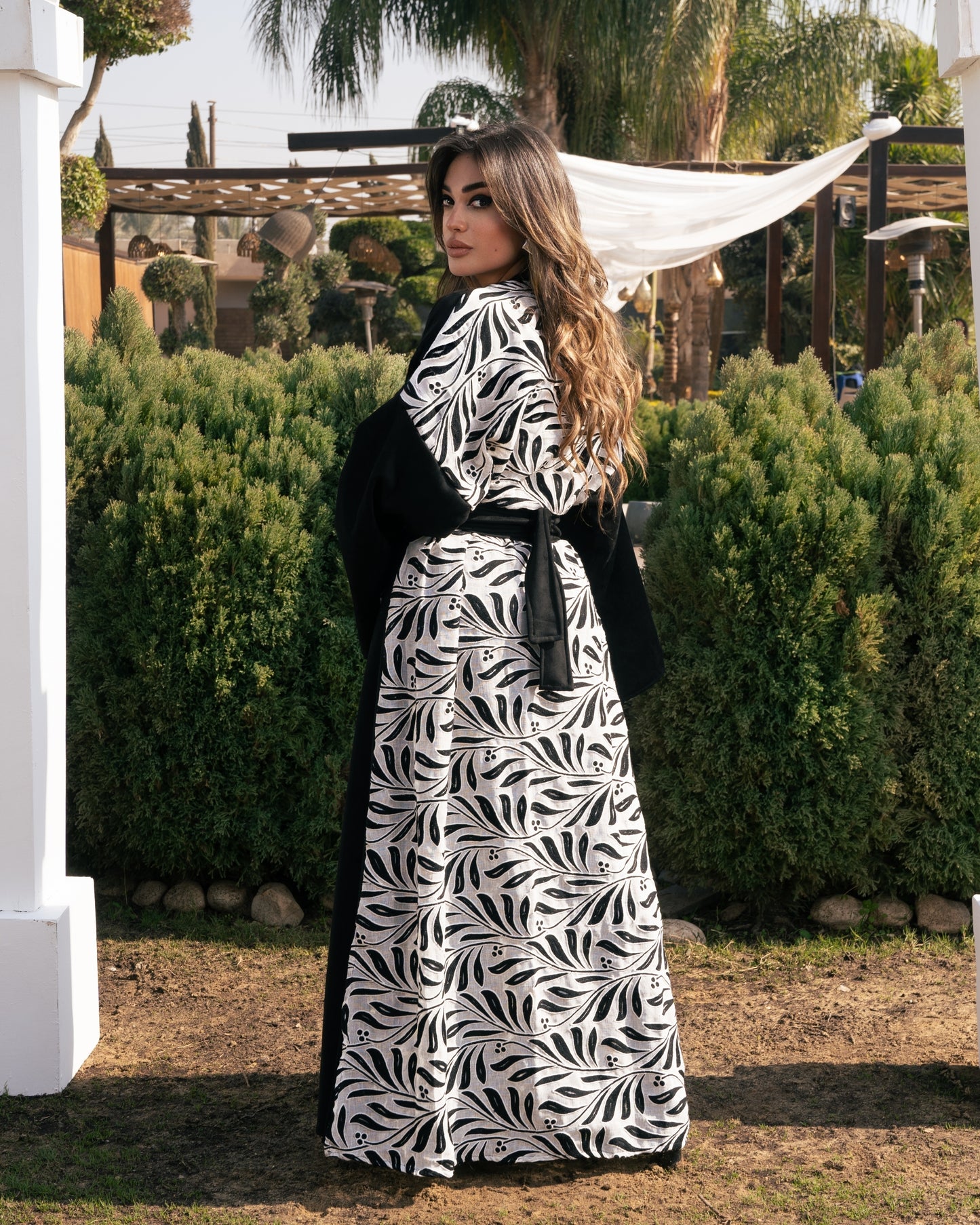 Moonlight Noir Kaftan