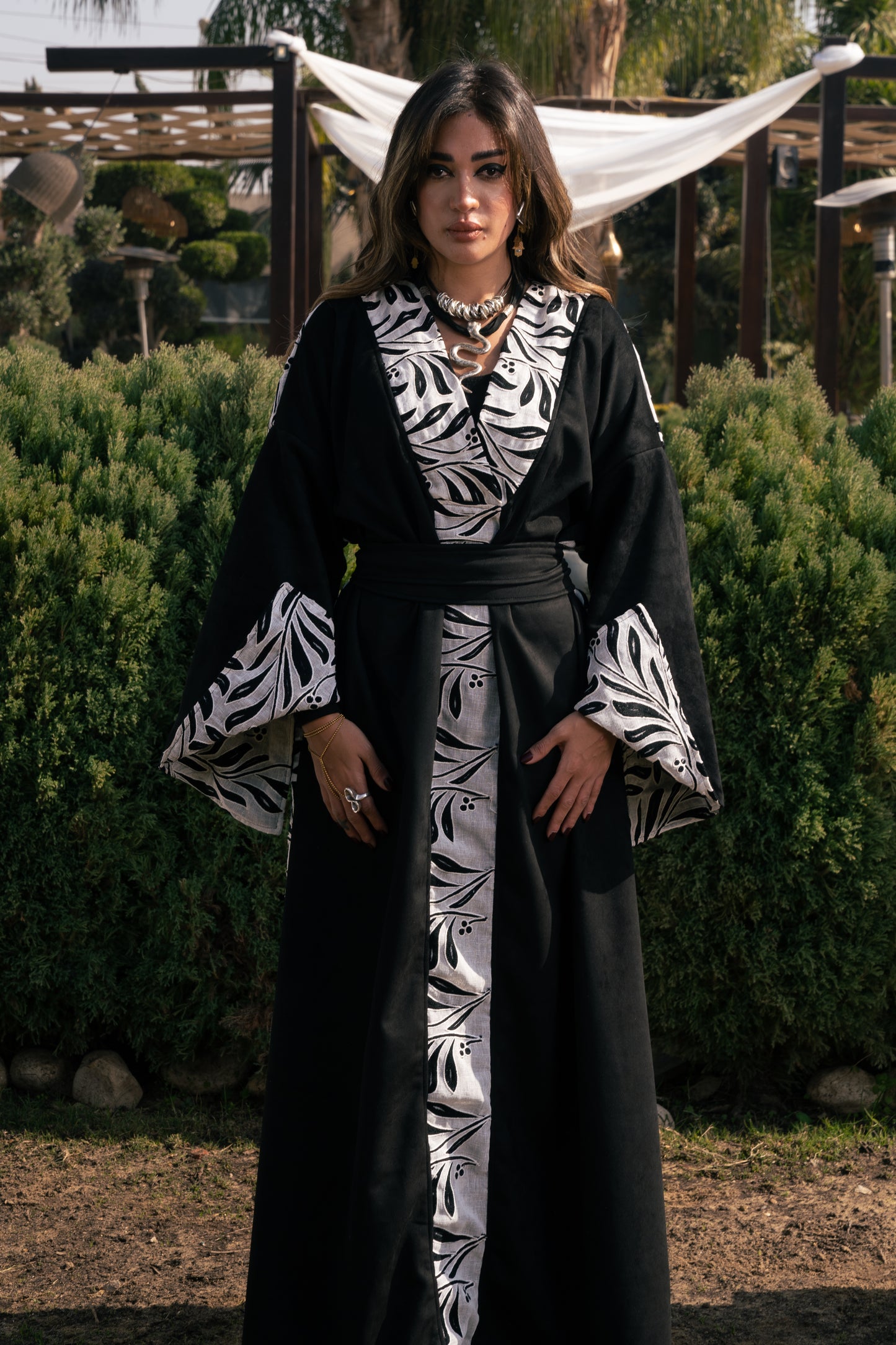 Moonlight Noir Kaftan