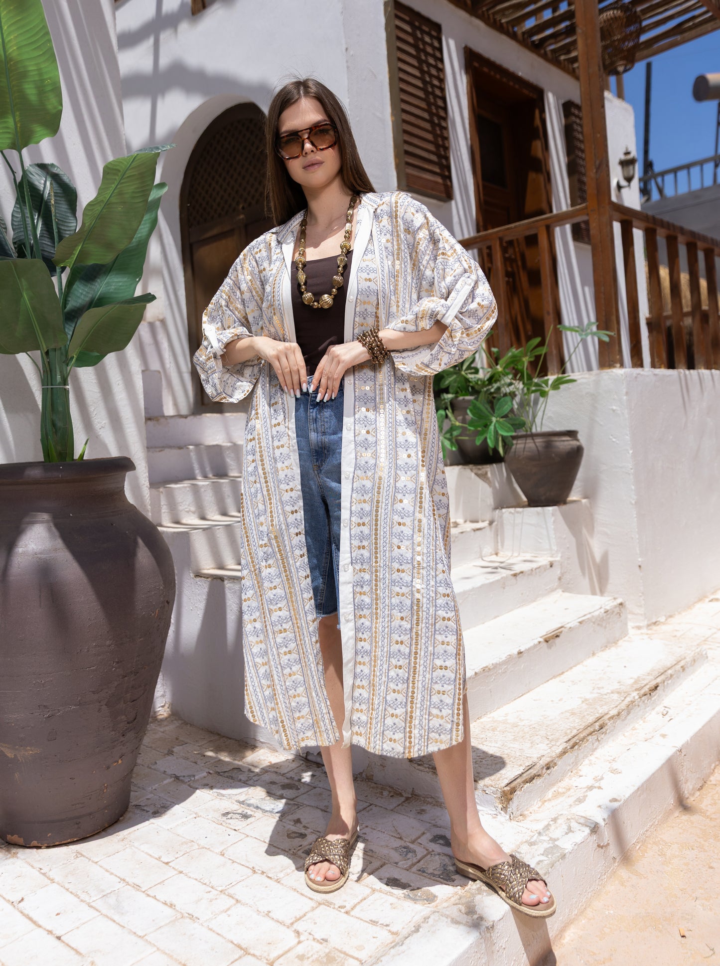 Azure Drift Dress