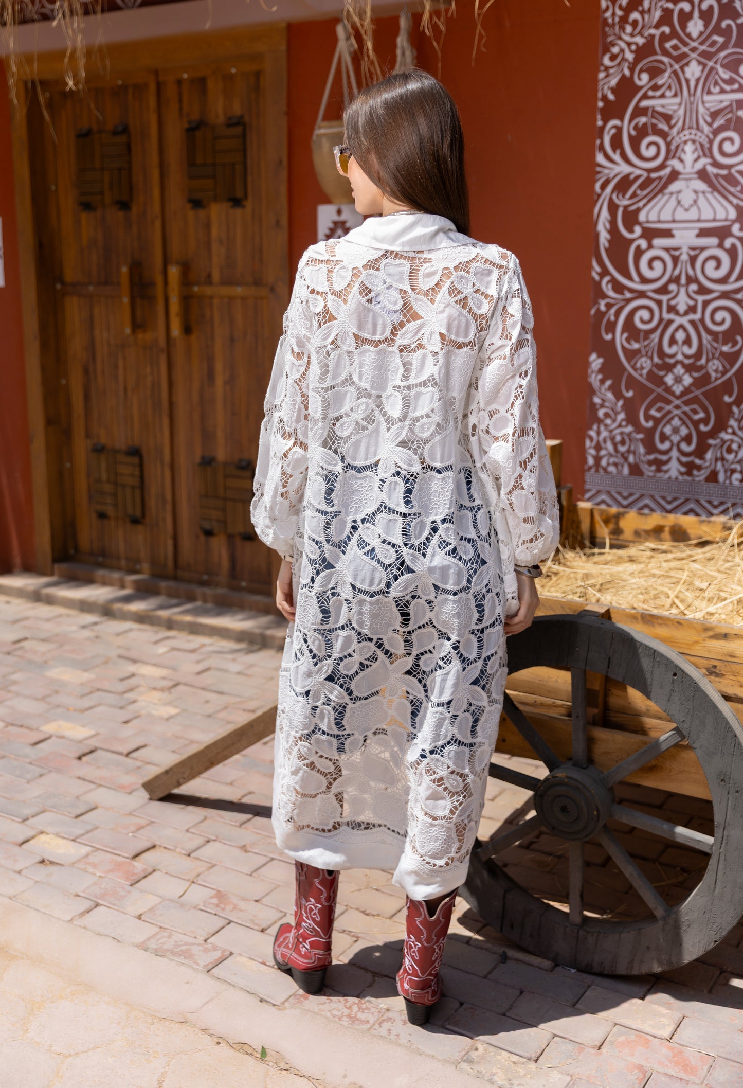 Ivory Bloom Shirt