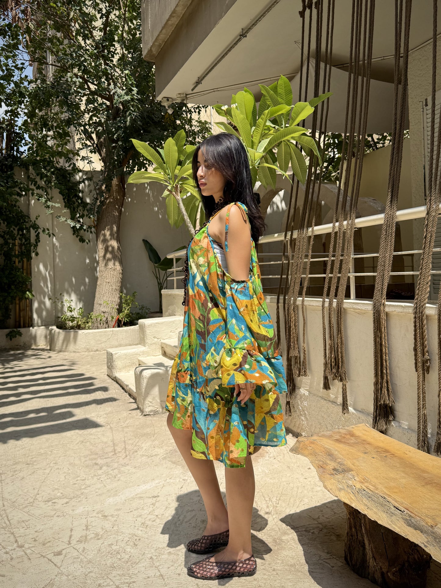 Sunset Confetti Dress
