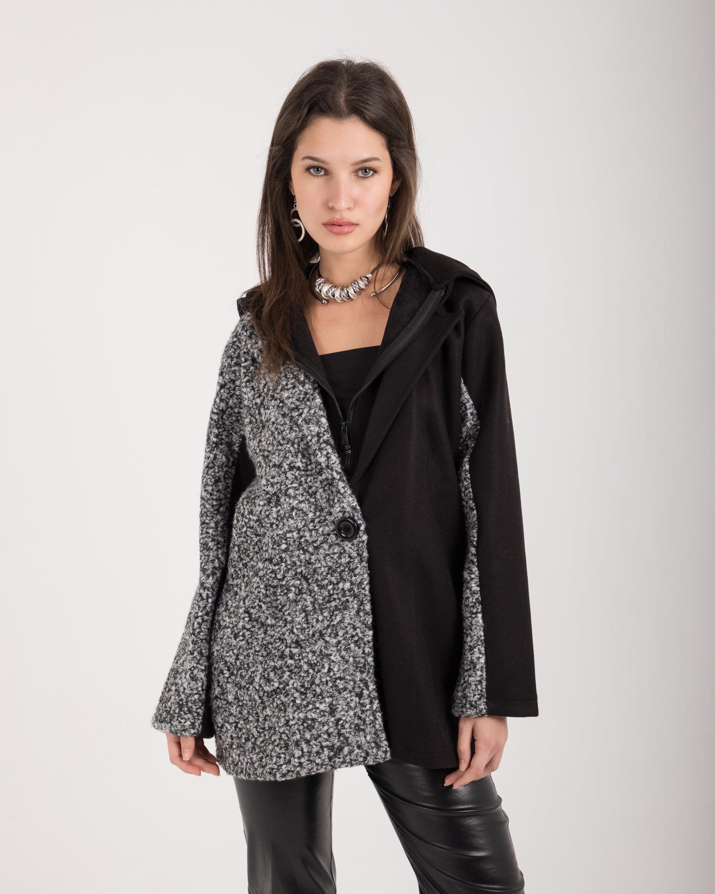 Shadow Contrast Blazer