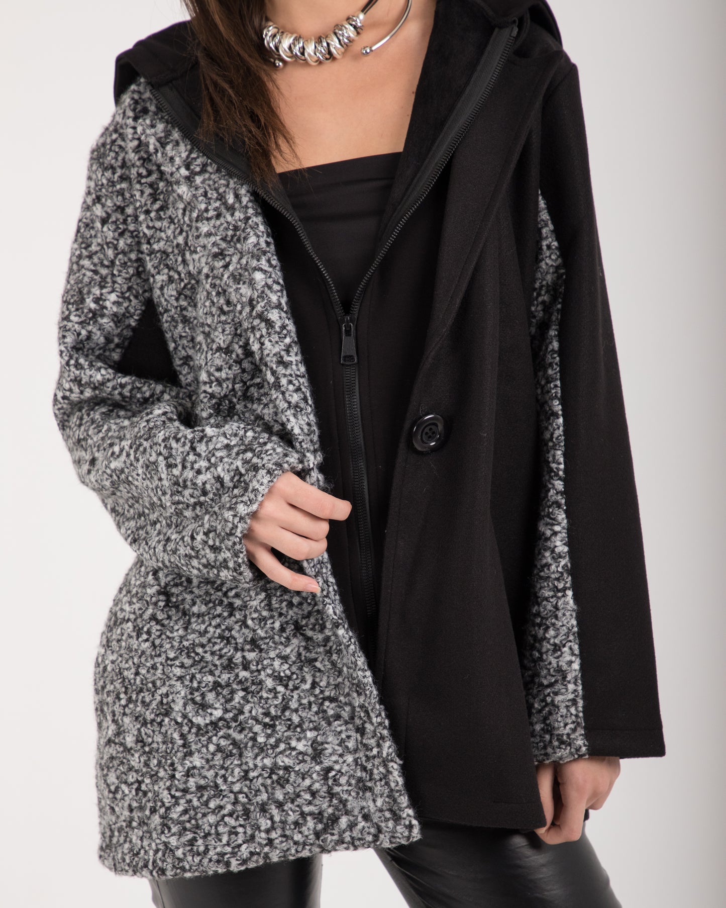 Shadow Contrast Blazer