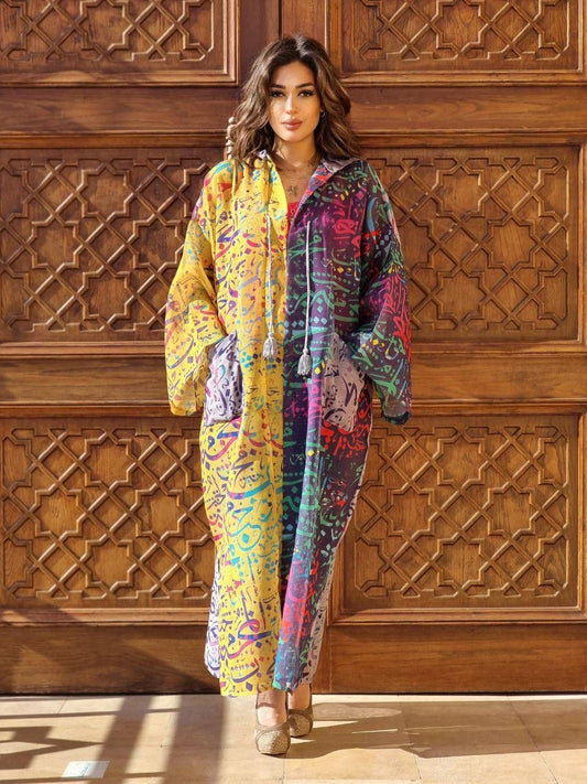 Vibrant Vibes Kaftan