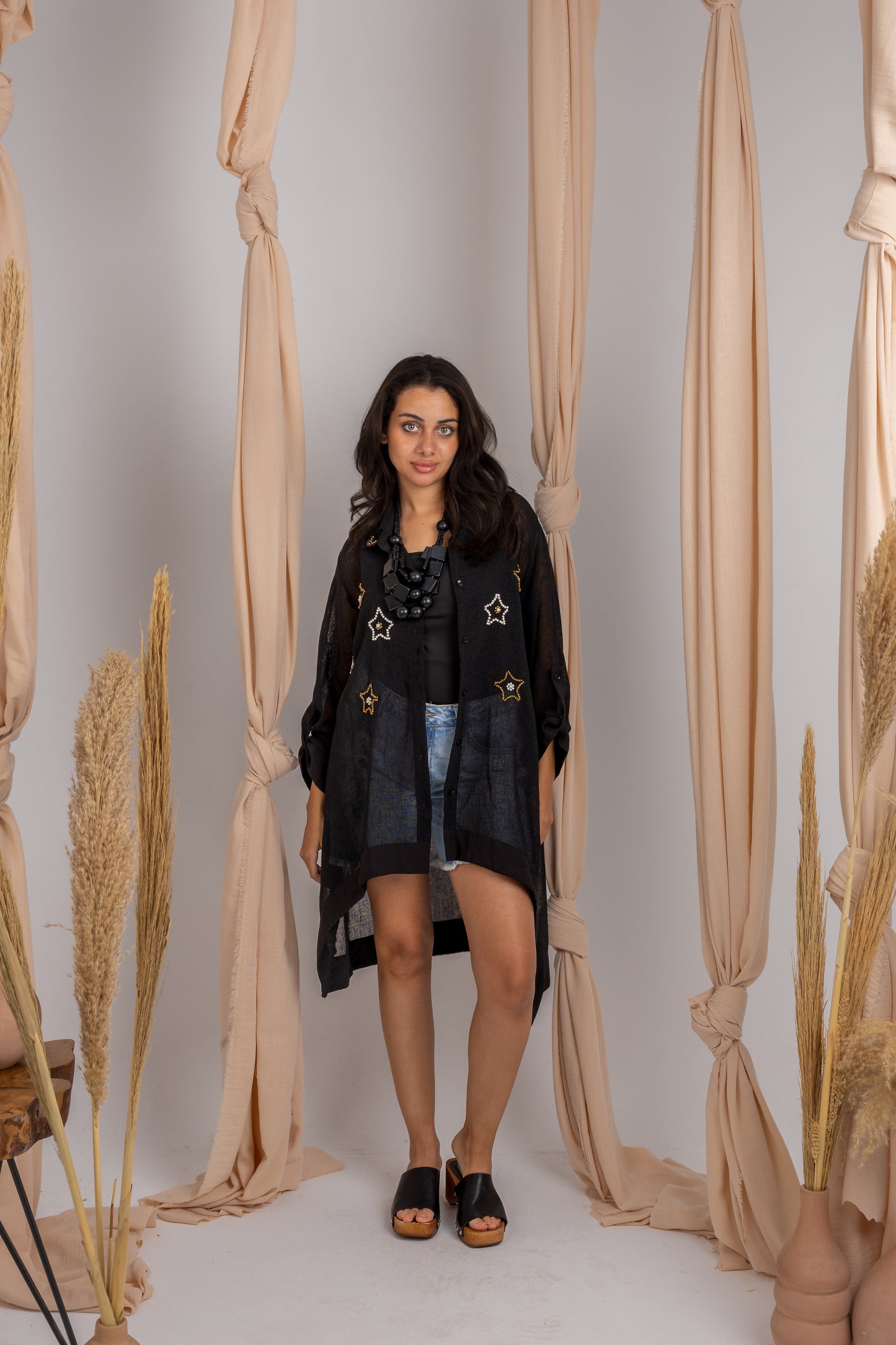 Sequined Star Blouse