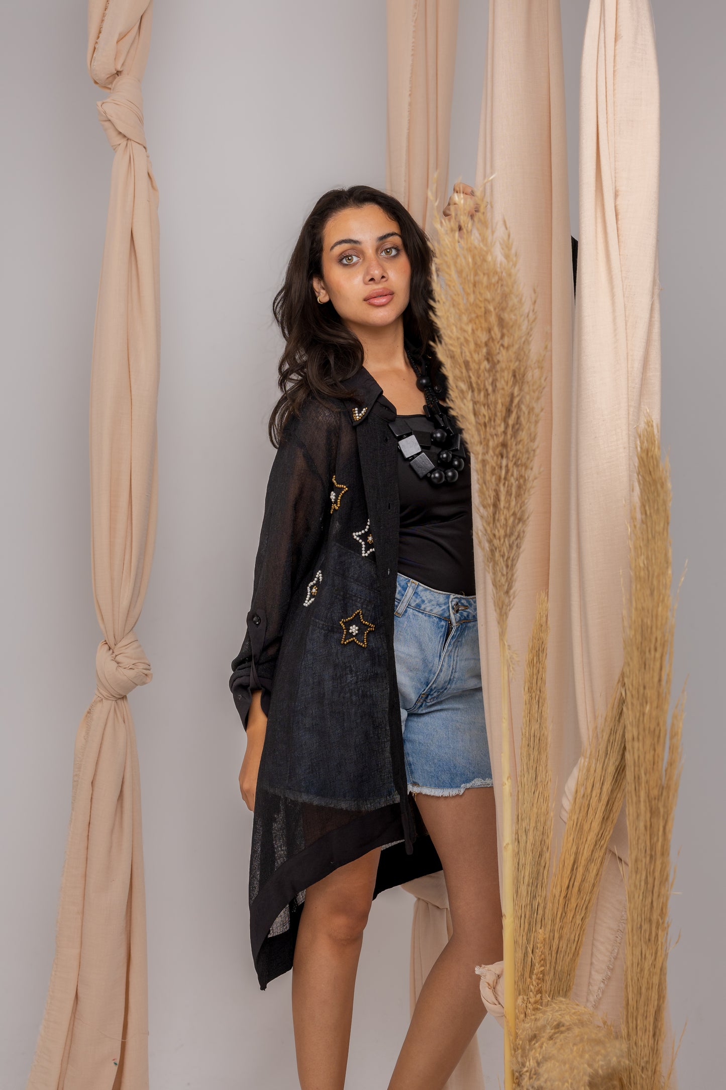 Sequined Star Blouse