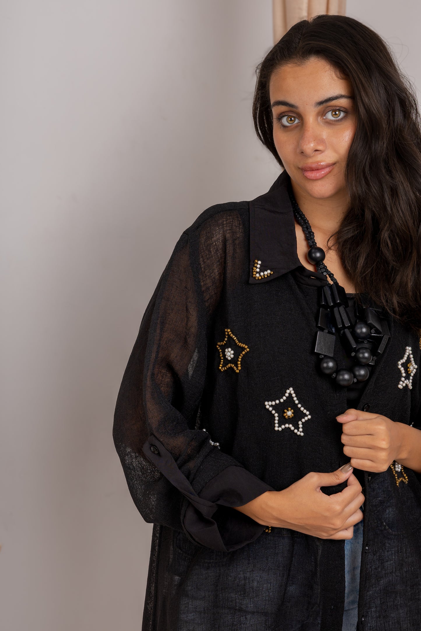 Sequined Star Blouse