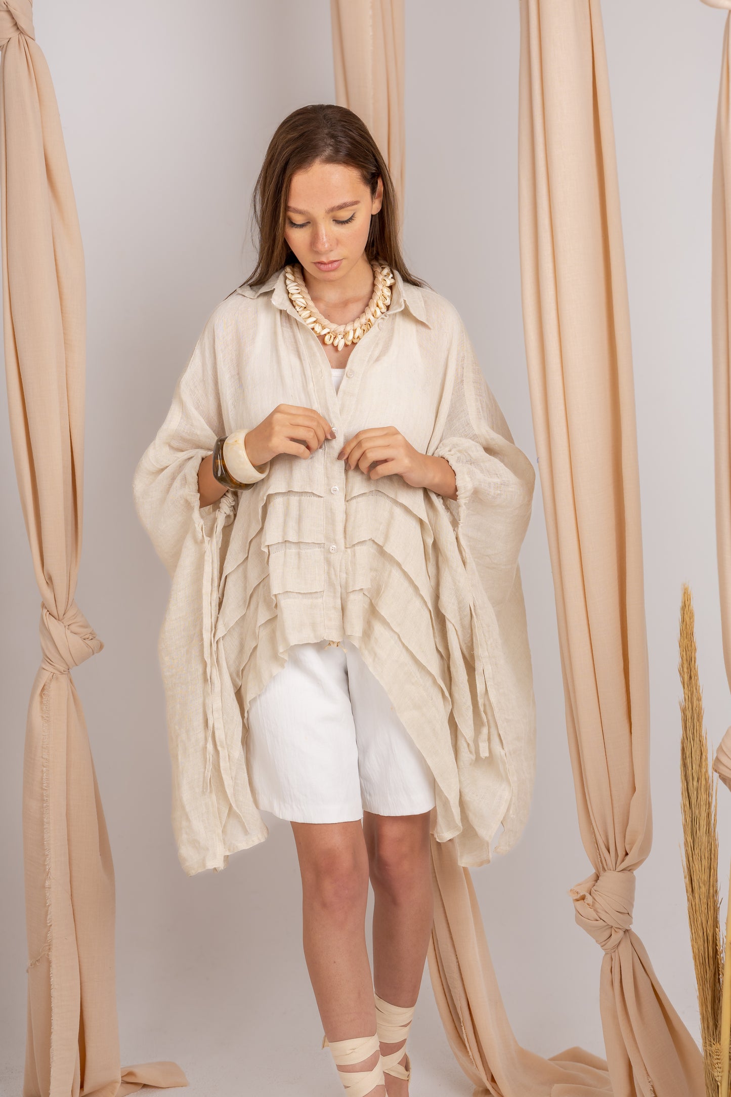Layered Ruffle Blouse