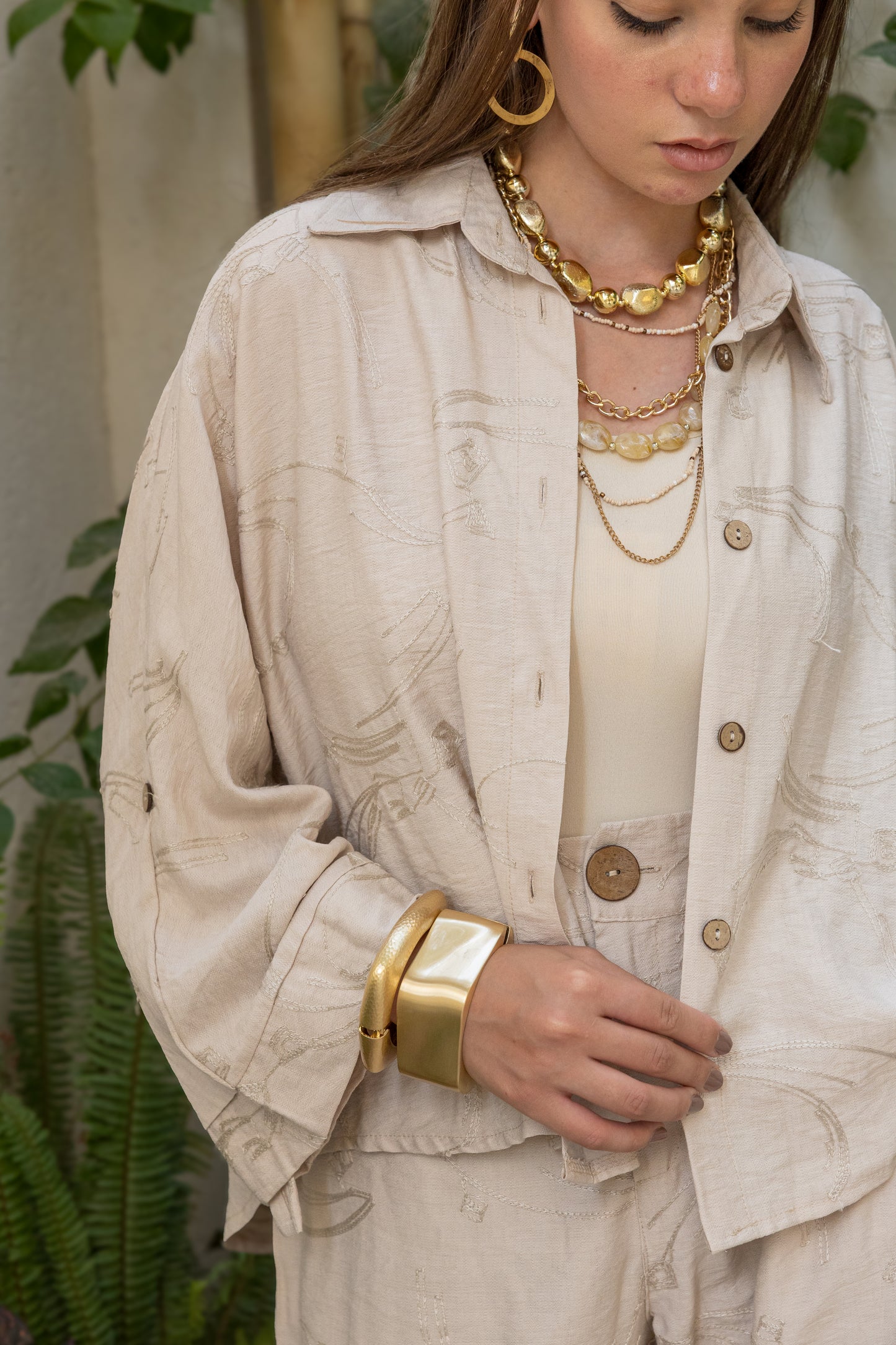 Cream Dusk Set