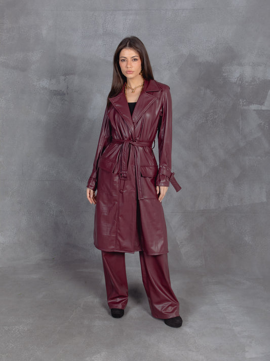 Trench Mode Coat