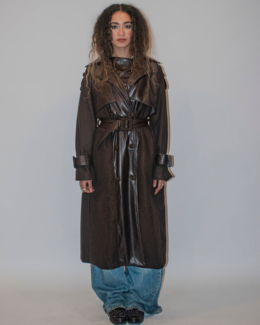 Monochrome Edge Overcoat