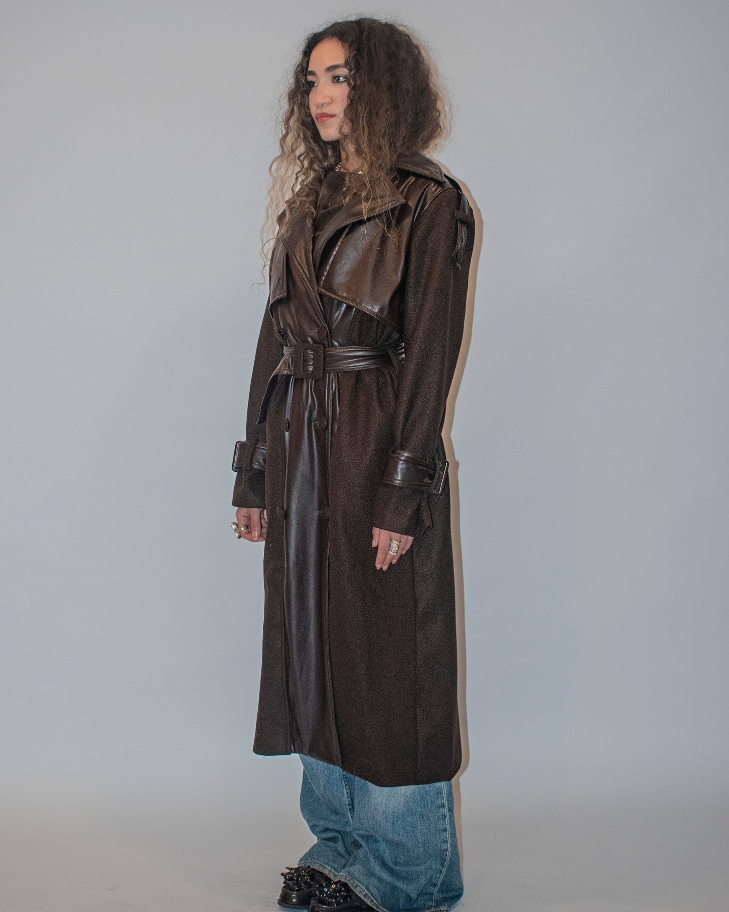 Monochrome Edge Overcoat