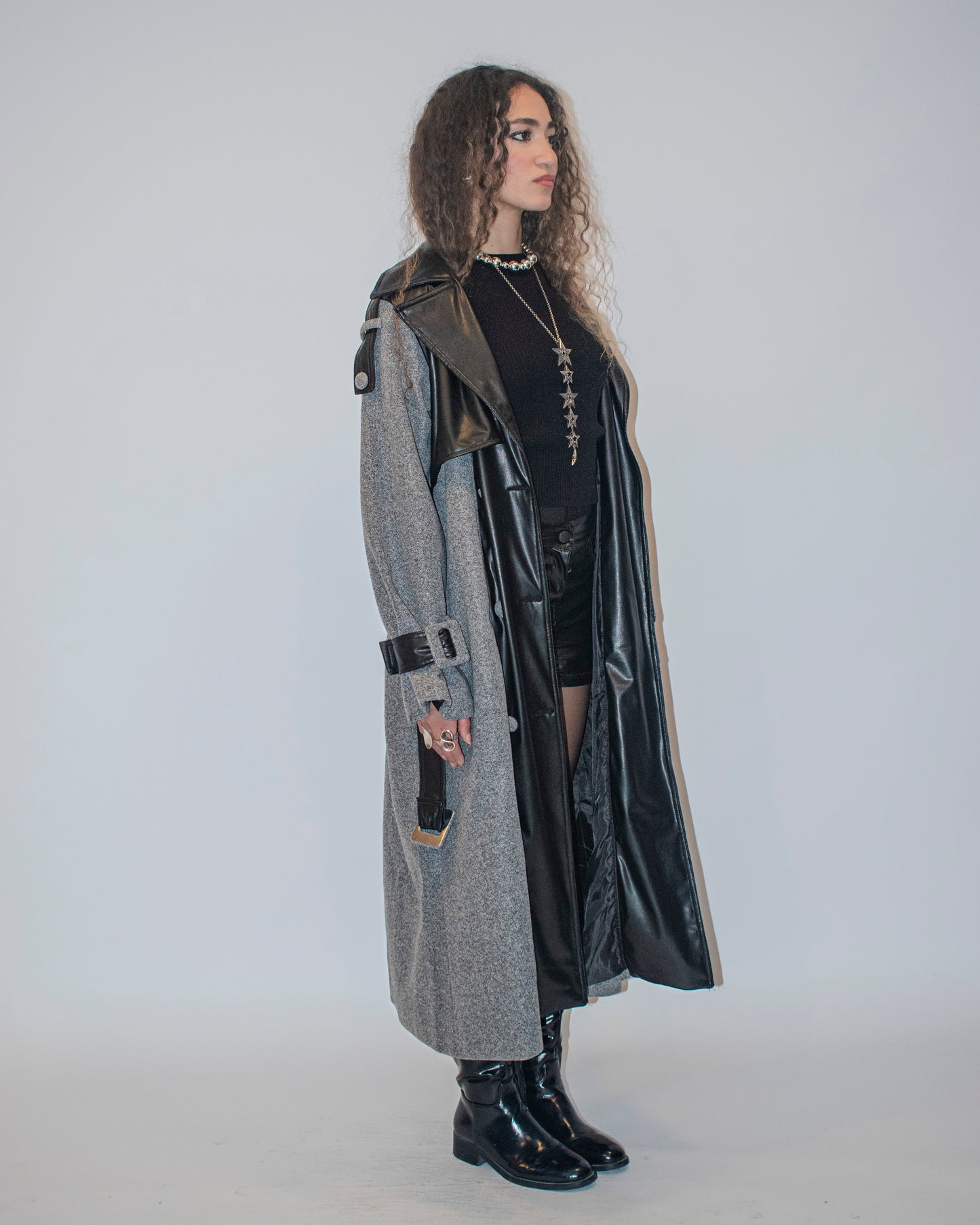 Monochrome Edge Overcoat