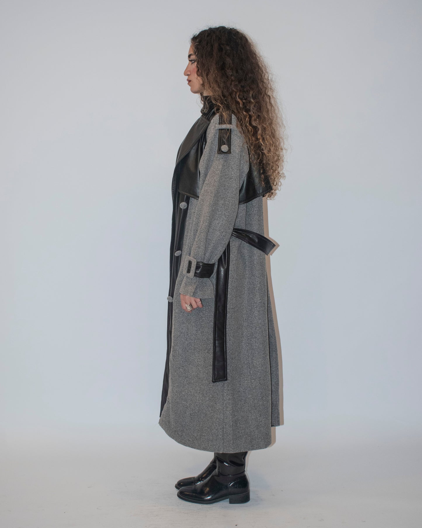 Monochrome Edge Overcoat