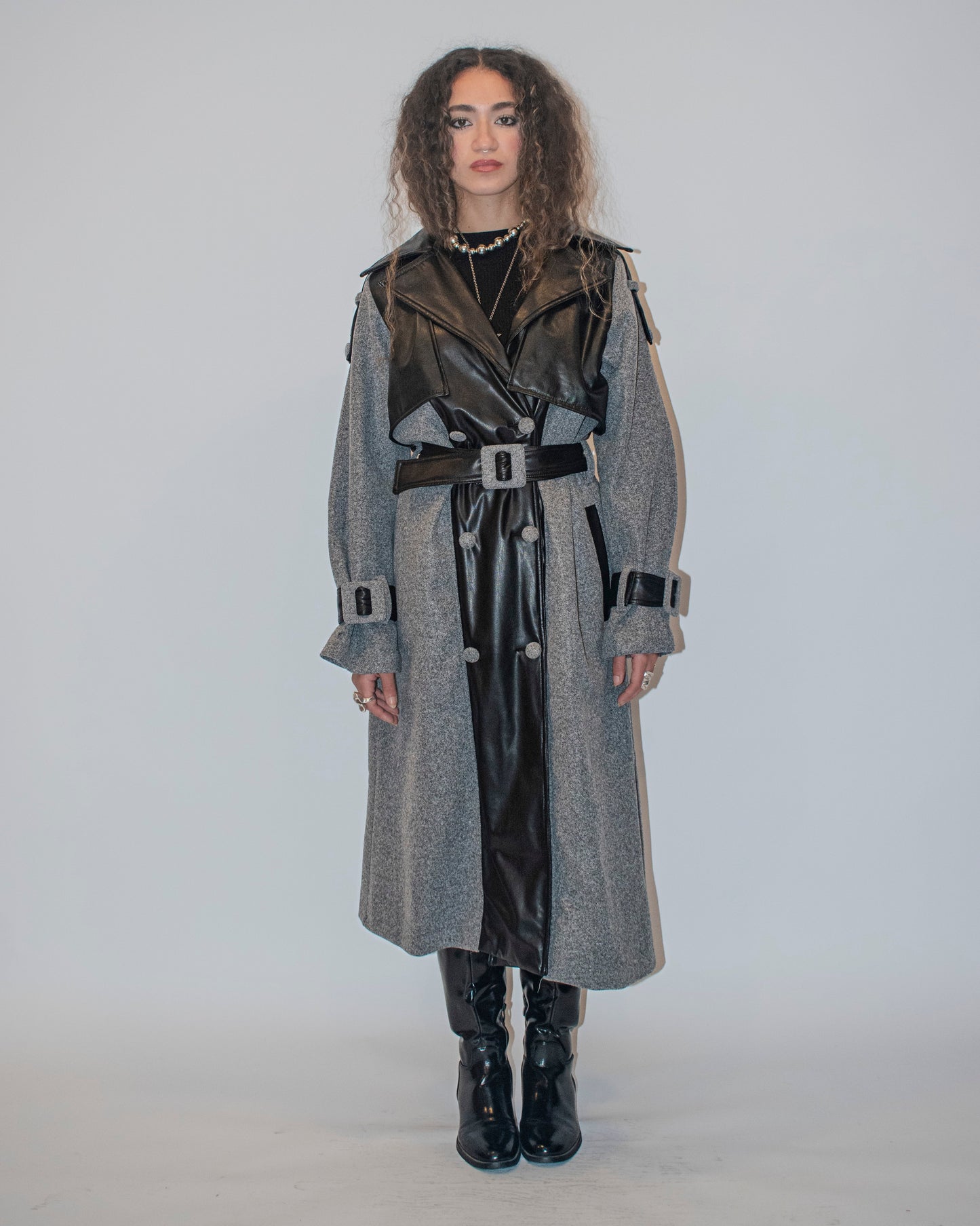 Monochrome Edge Overcoat