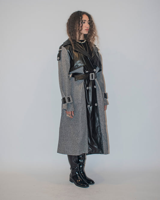 Monochrome Edge Overcoat