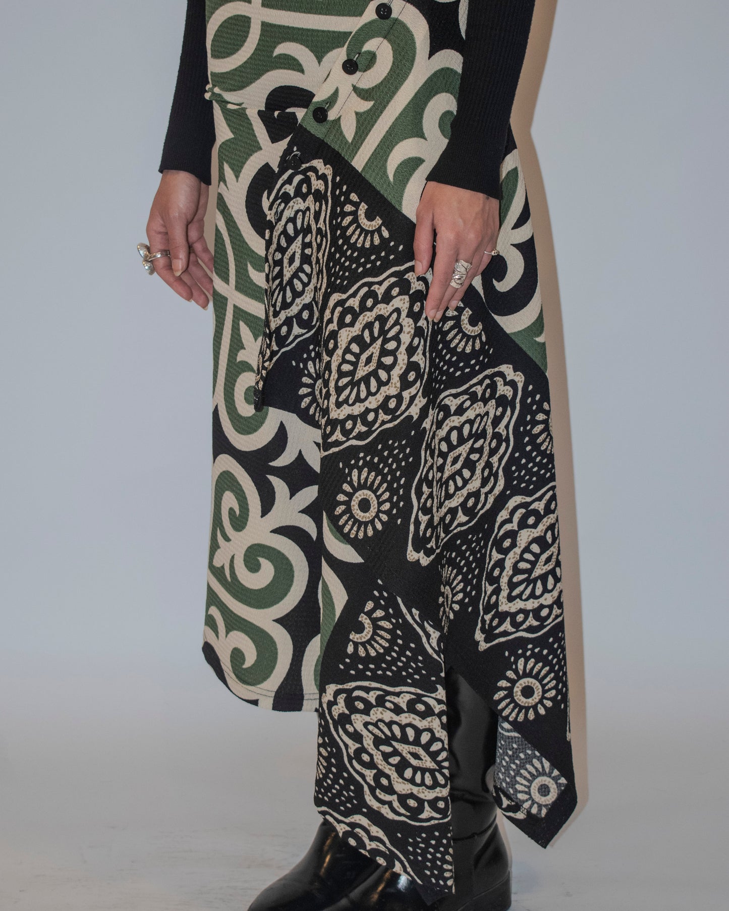 The Mosaic Flow Skirt