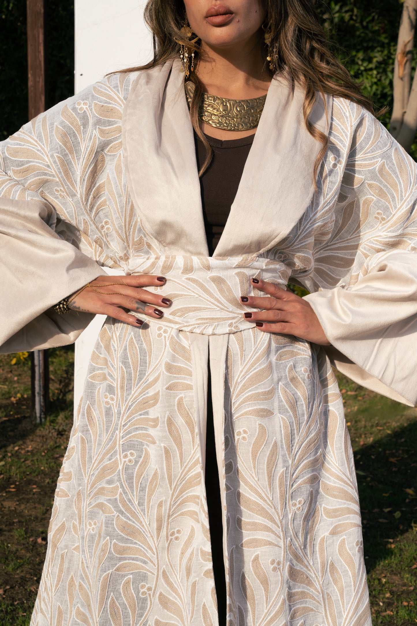Desert Leaf Kaftan