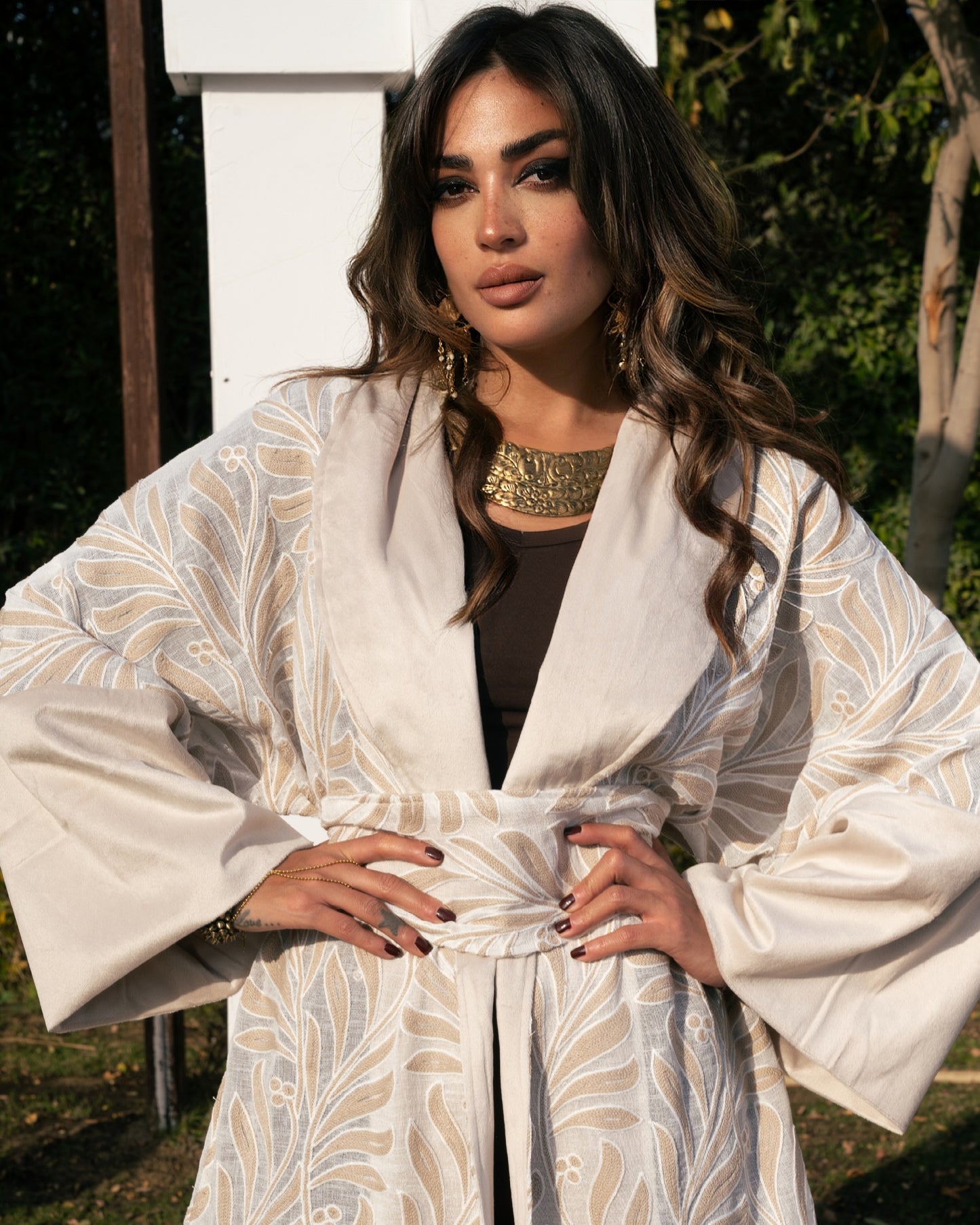 Desert Leaf Kaftan