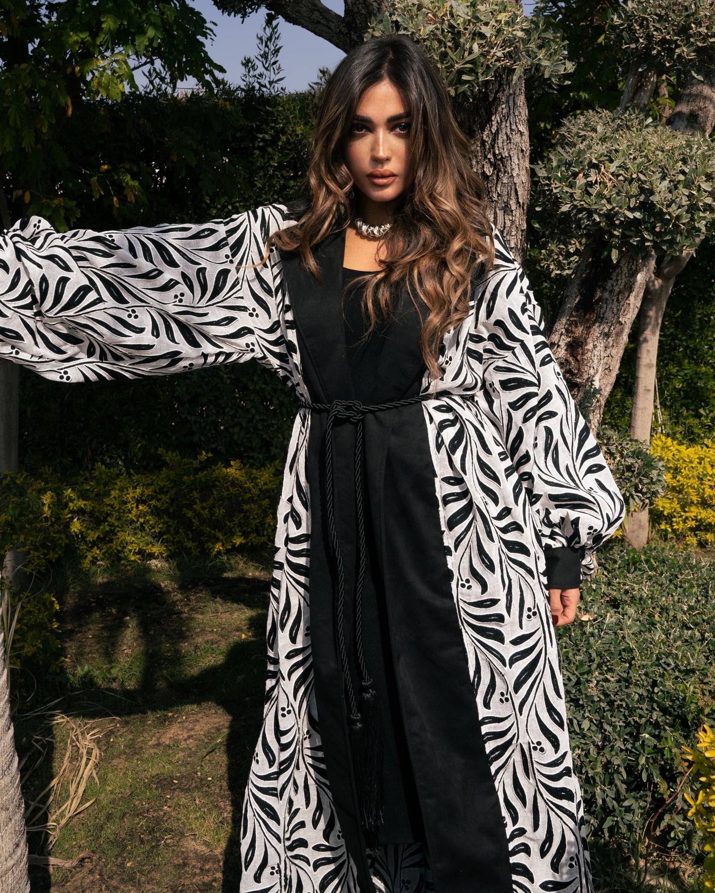 Midnight Botanica Kaftan