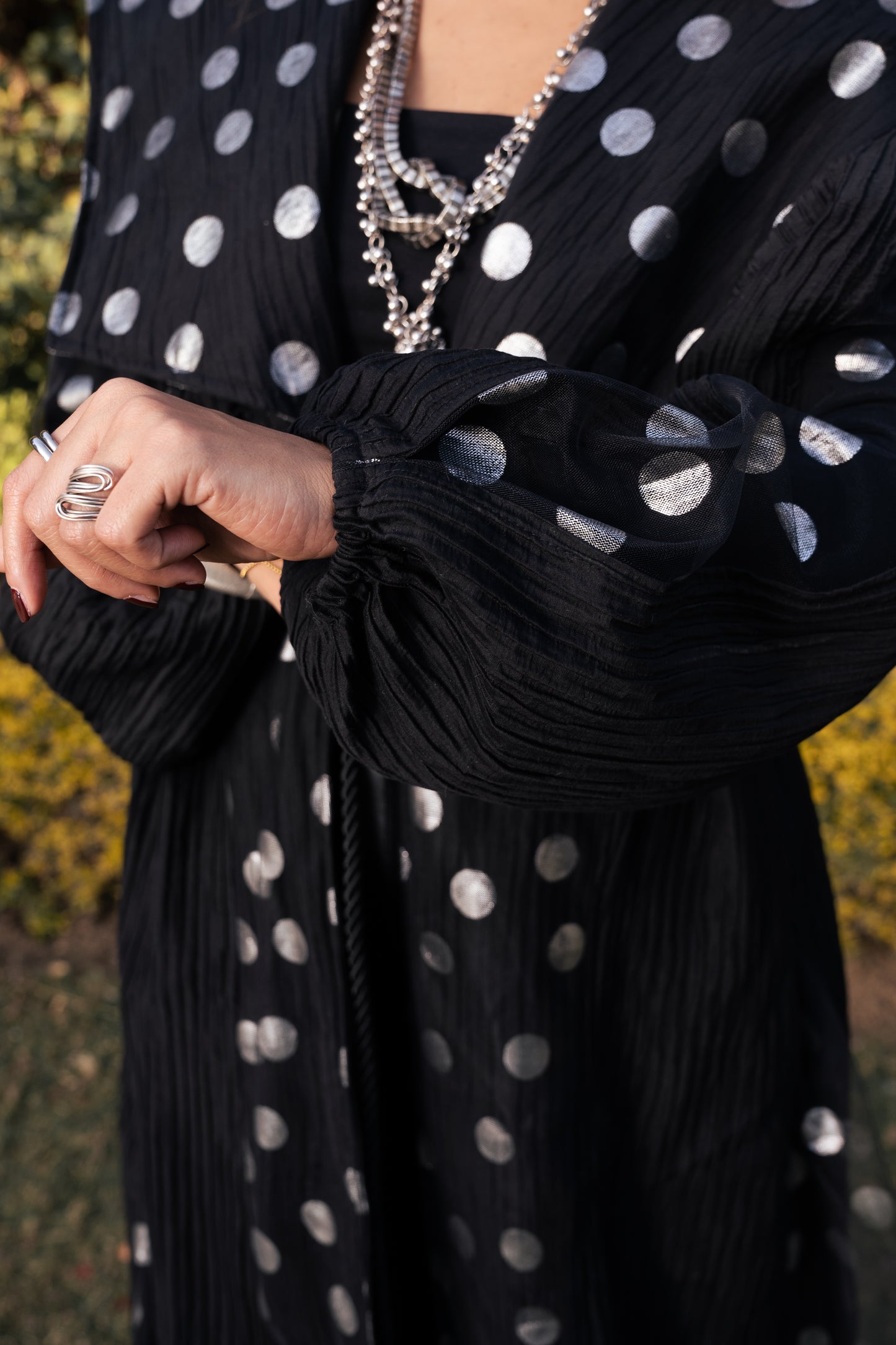 Moonlight Noir Kaftan