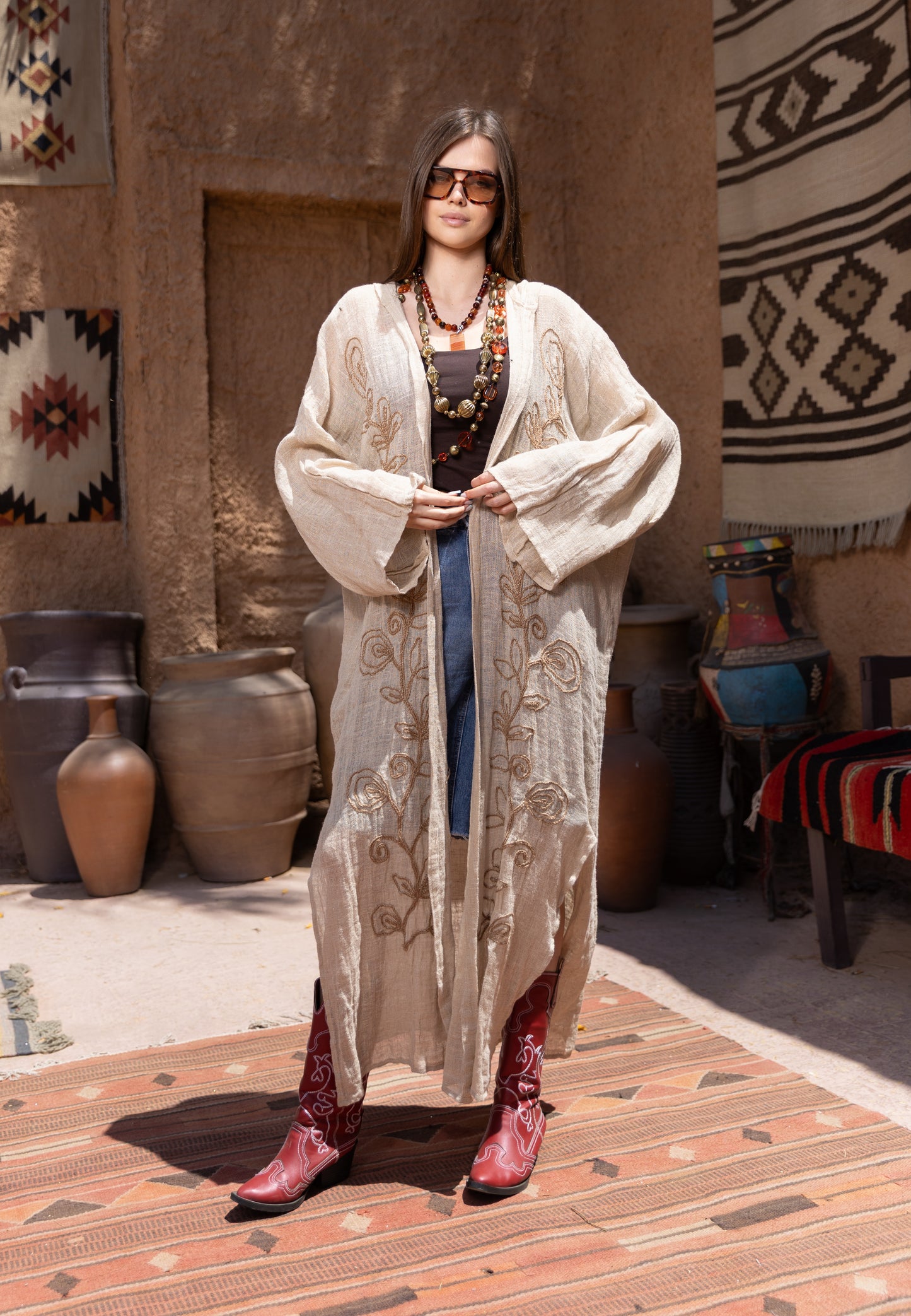 Raw Elegance Cardigan
