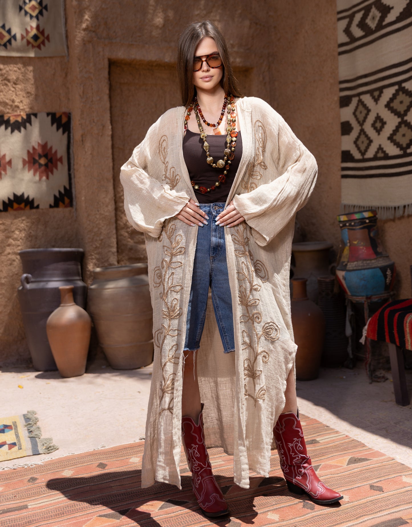 Raw Elegance Cardigan