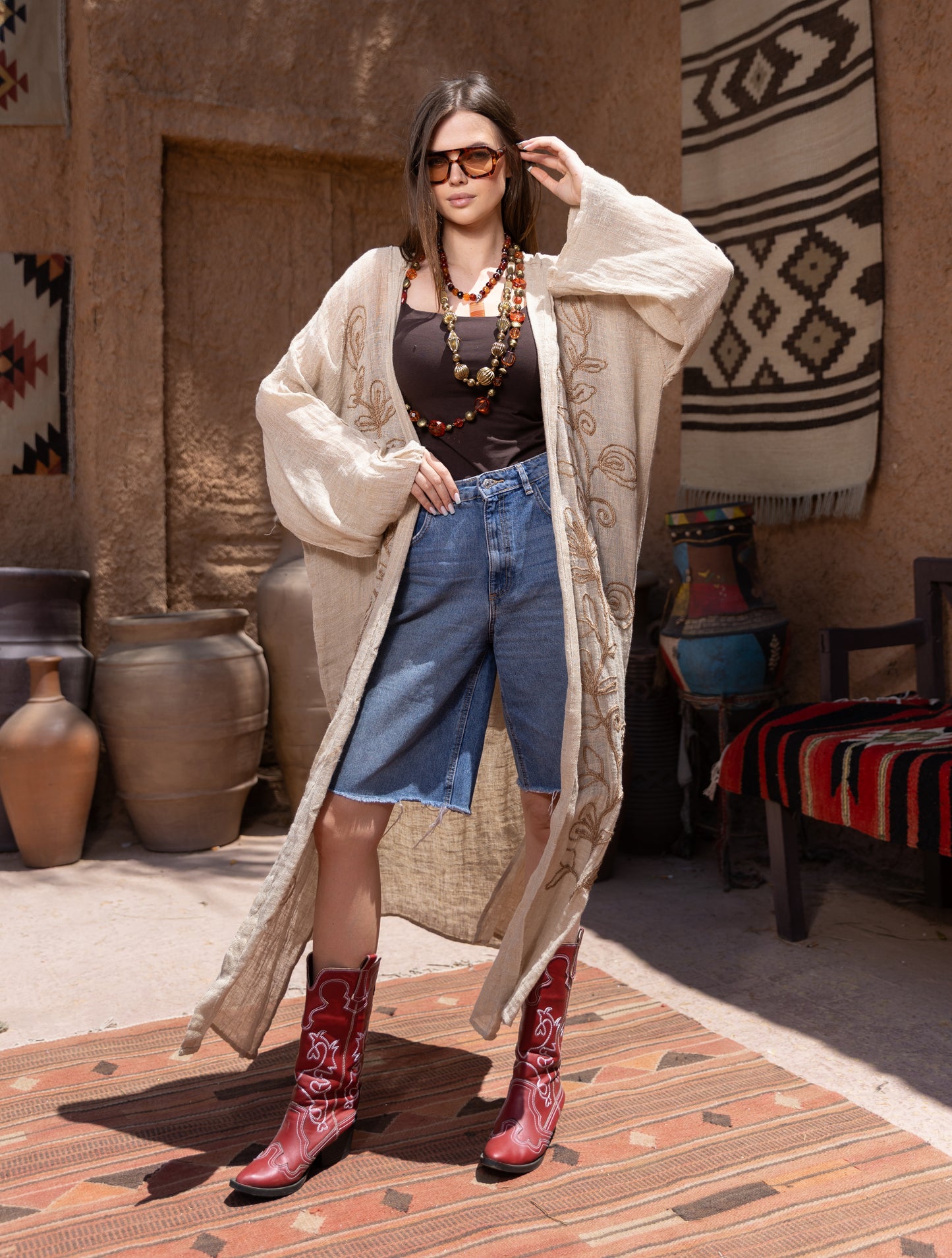 Raw Elegance Cardigan