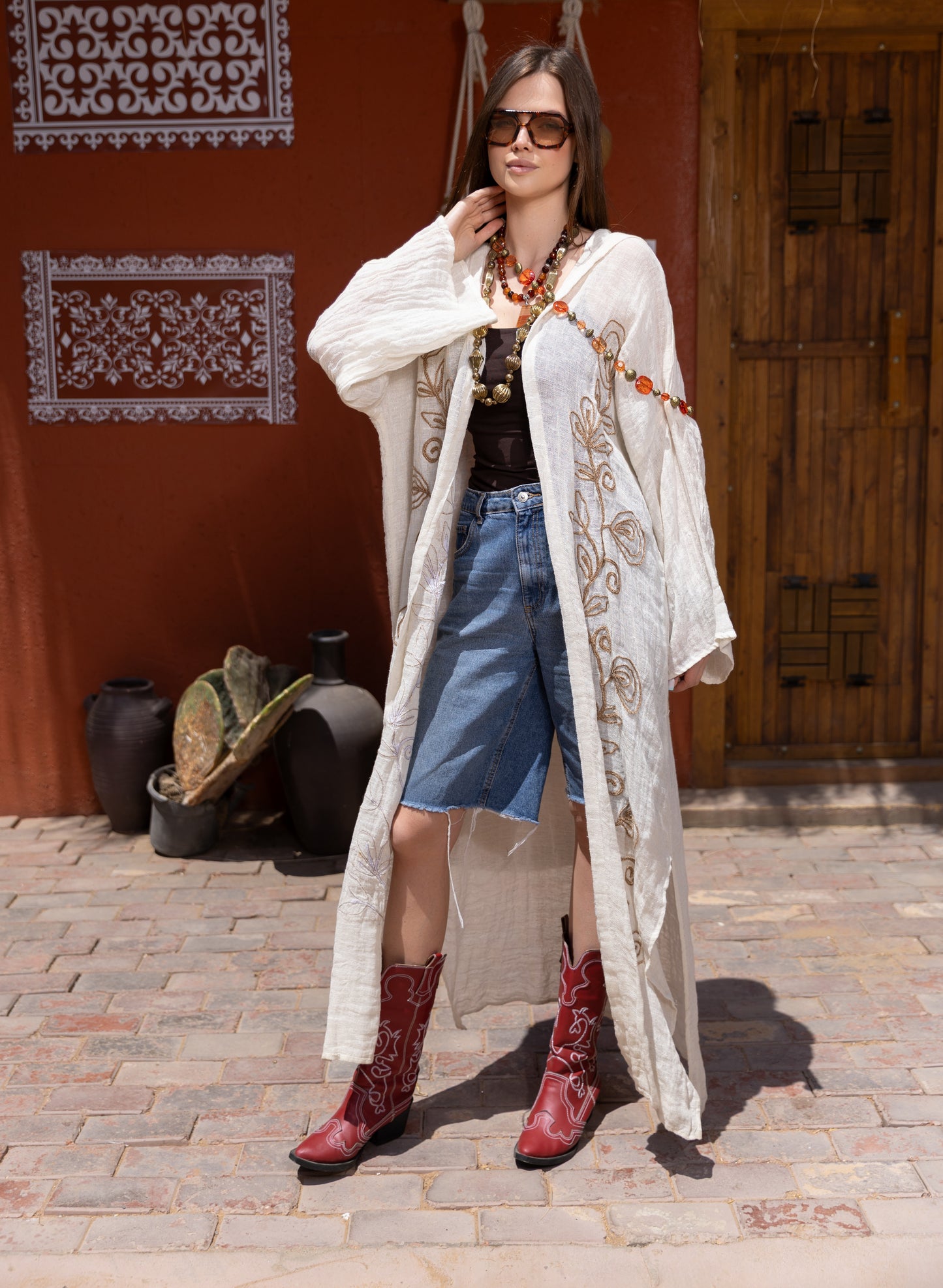 Raw Elegance Cardigan