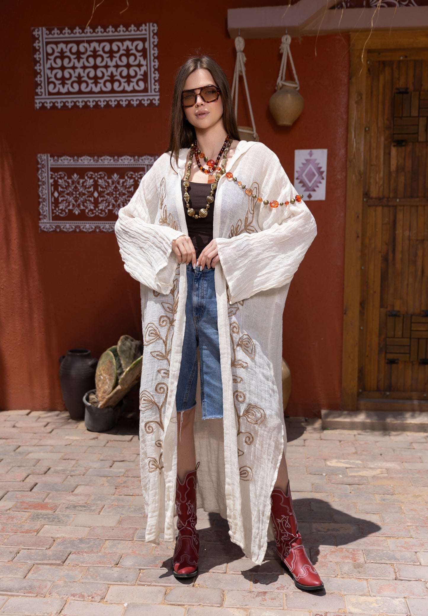 Raw Elegance Cardigan