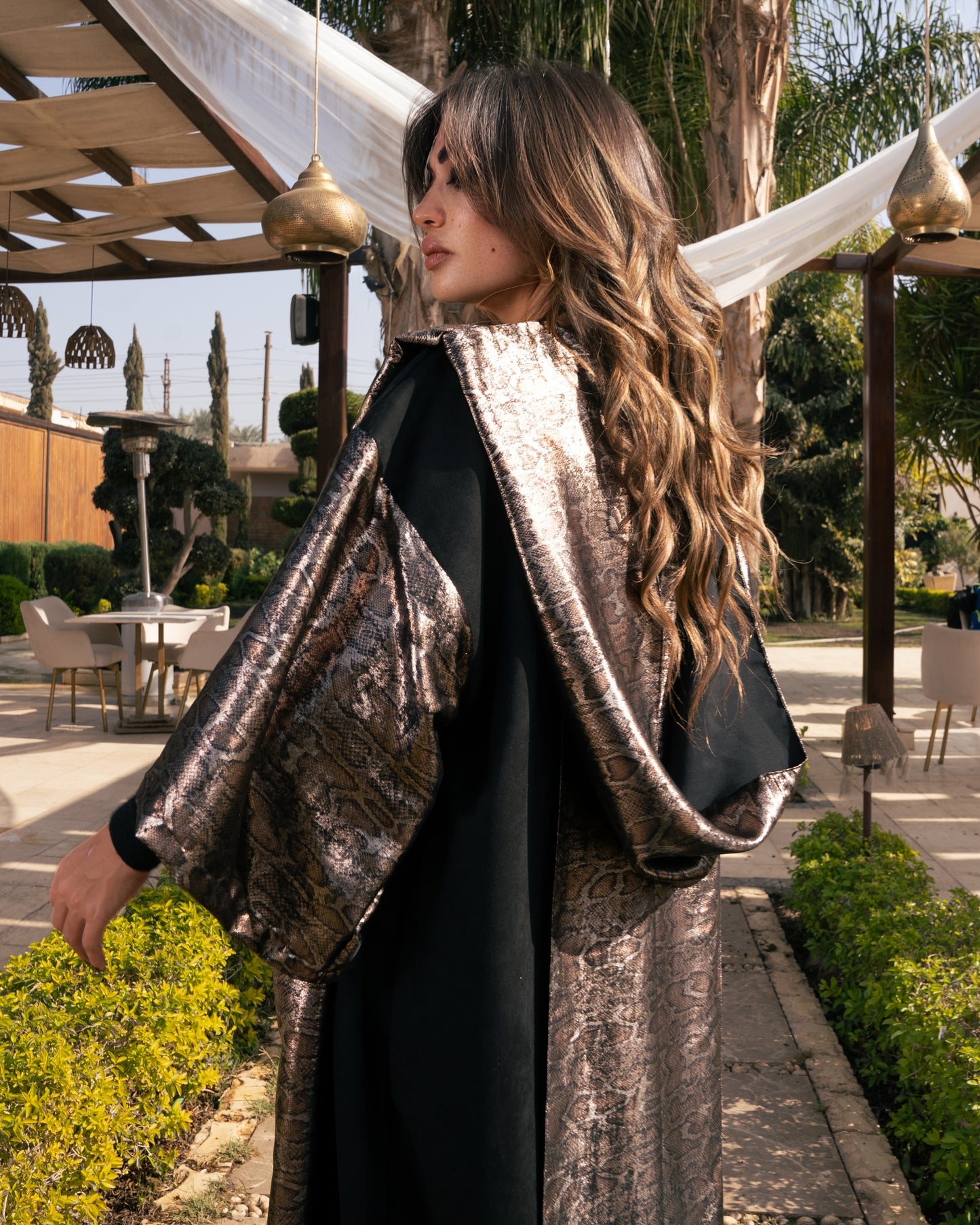 Bronze Cobra Kaftan