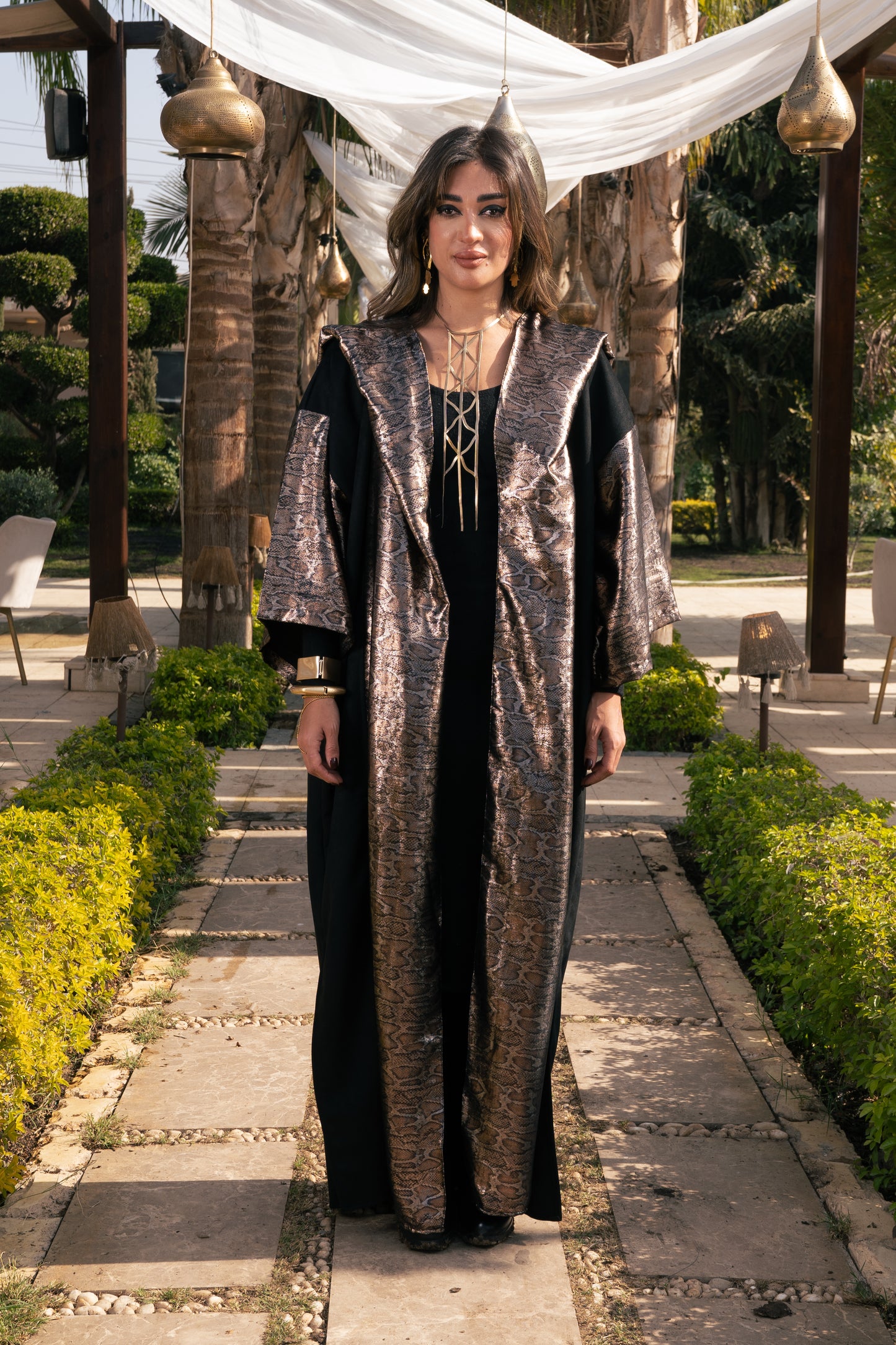 Bronze Cobra Kaftan