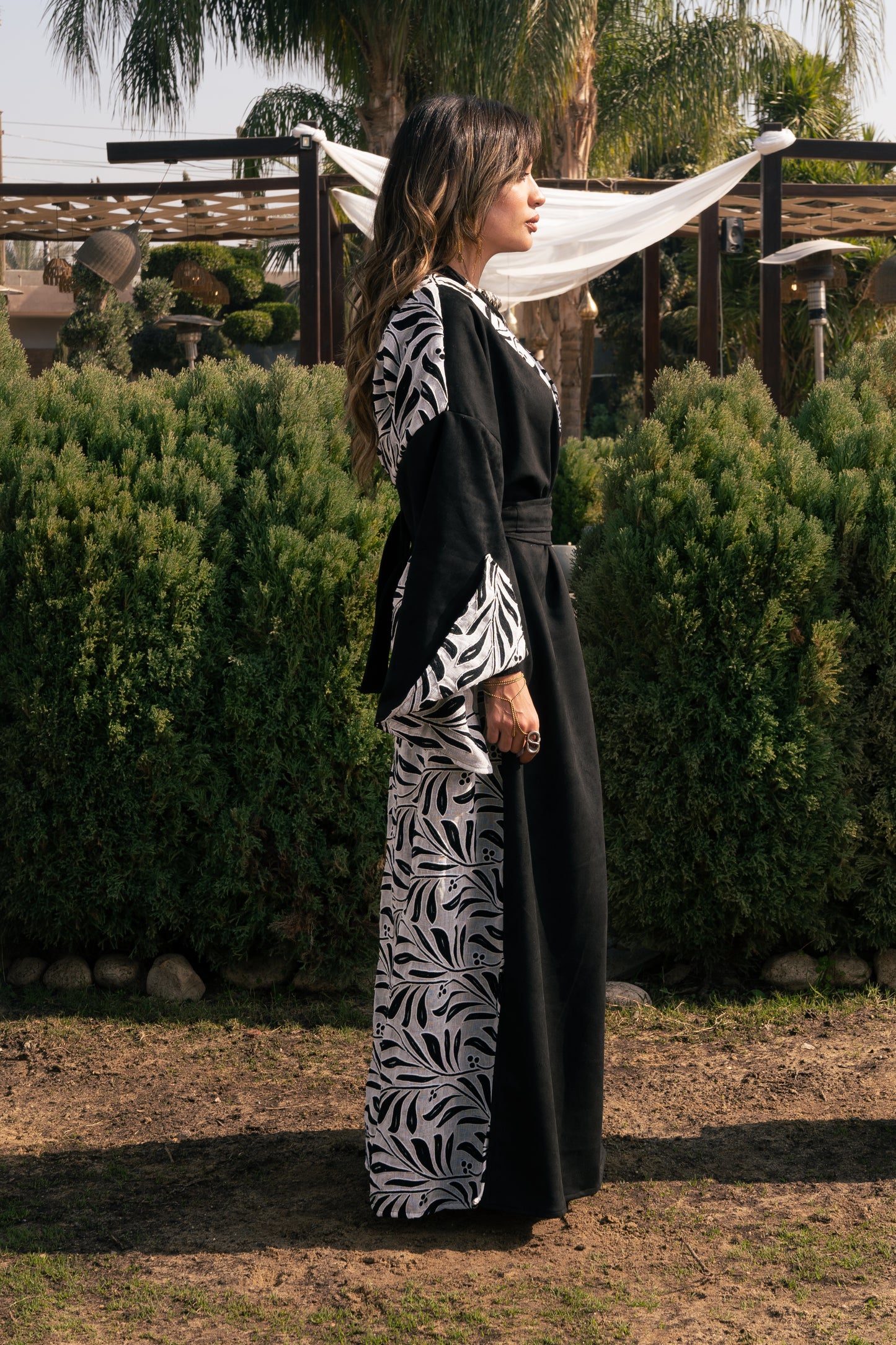 Moonlight Noir Kaftan