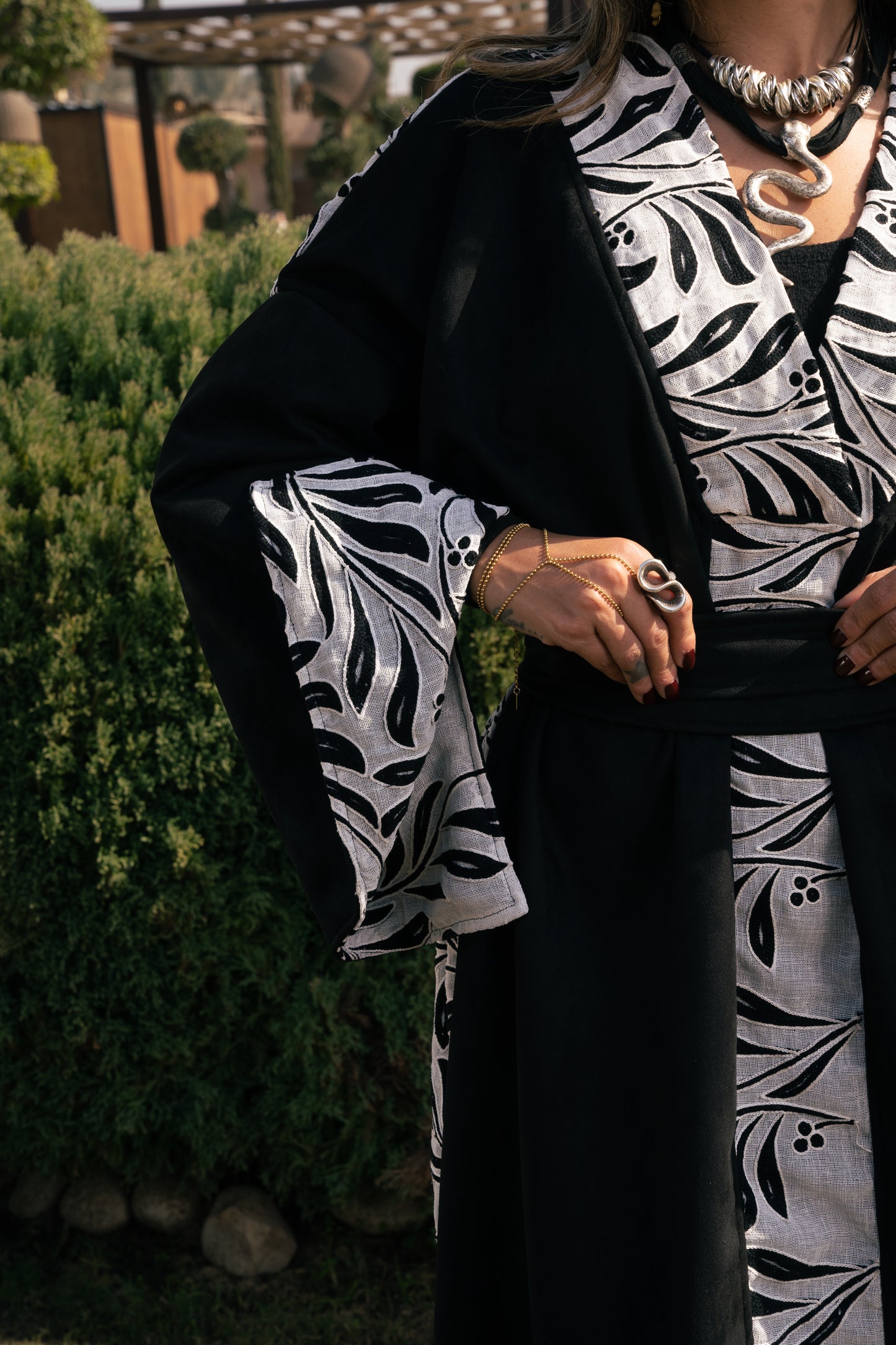 Moonlight Noir Kaftan