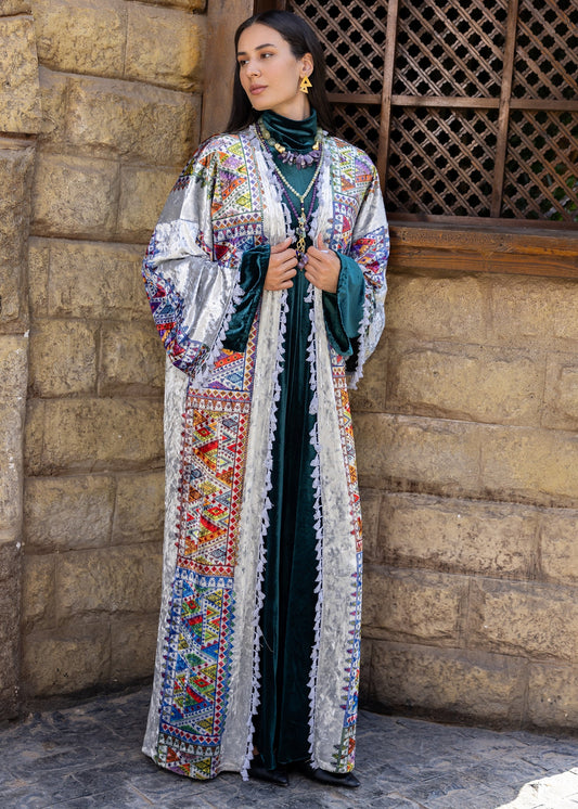 Velvet Mosaic Kaftan