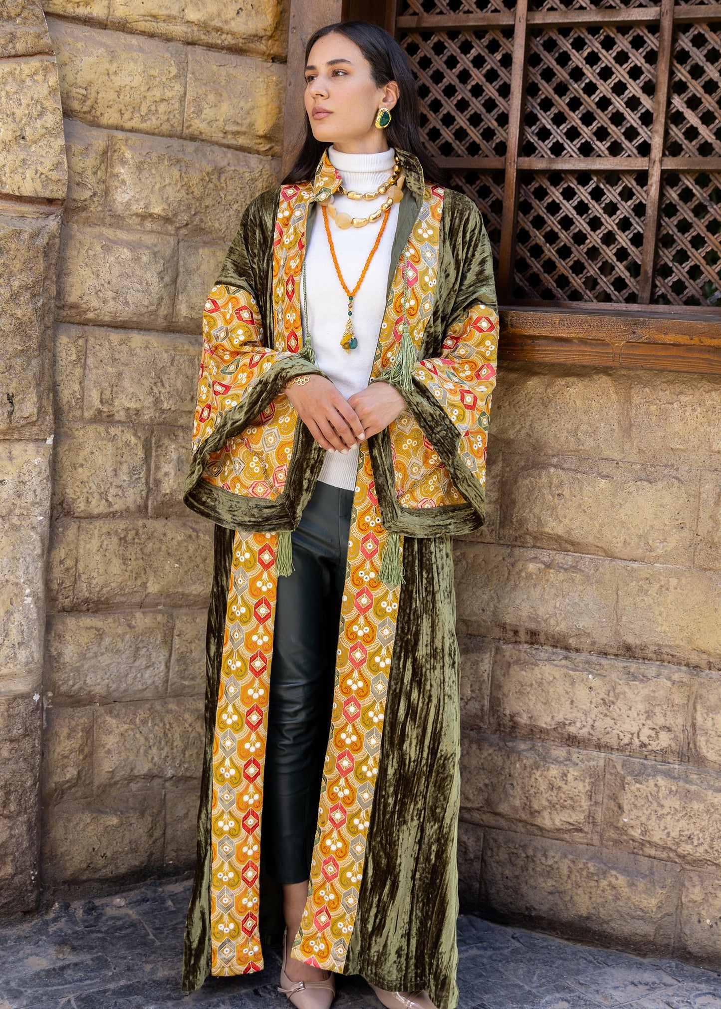 Threaded Oasis Kaftan