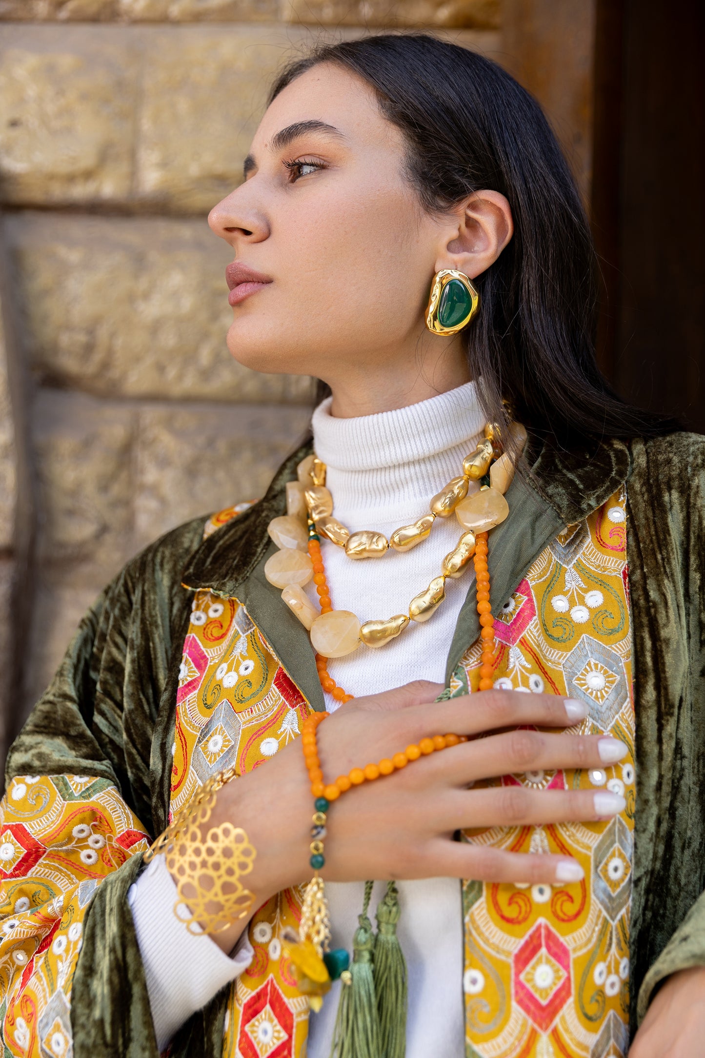 Threaded Oasis Kaftan