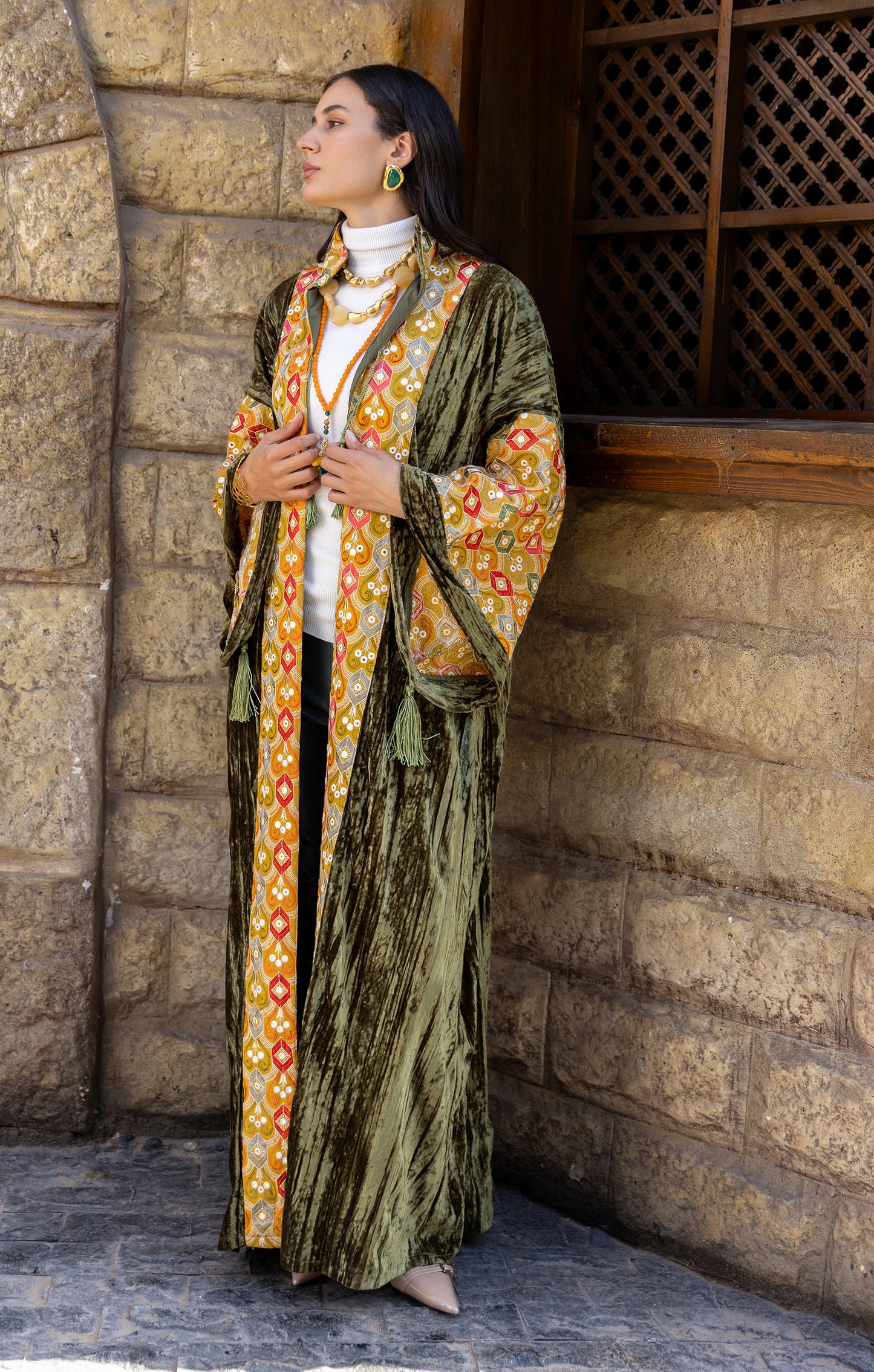 Threaded Oasis Kaftan