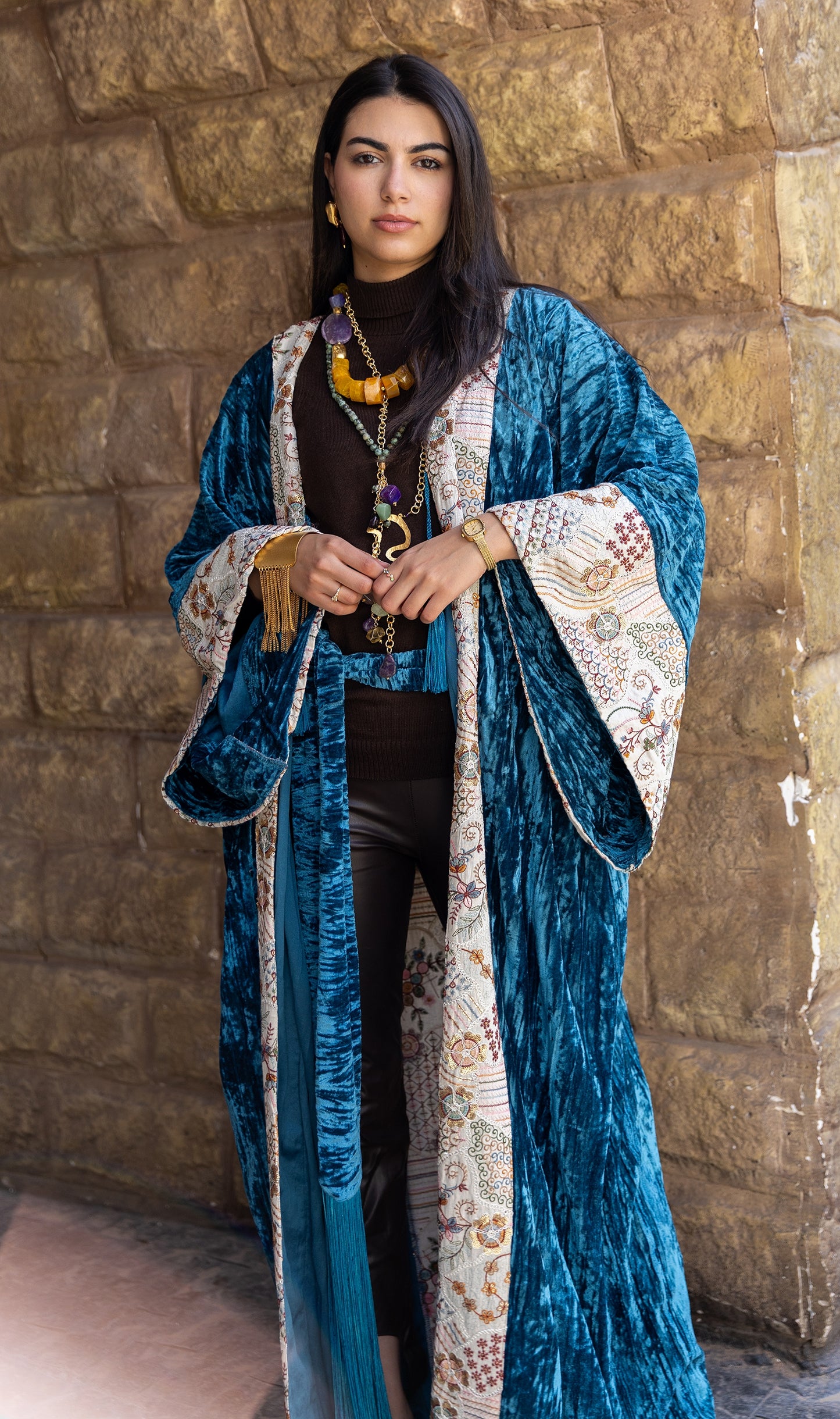 Sapphire Nomad Kaftan